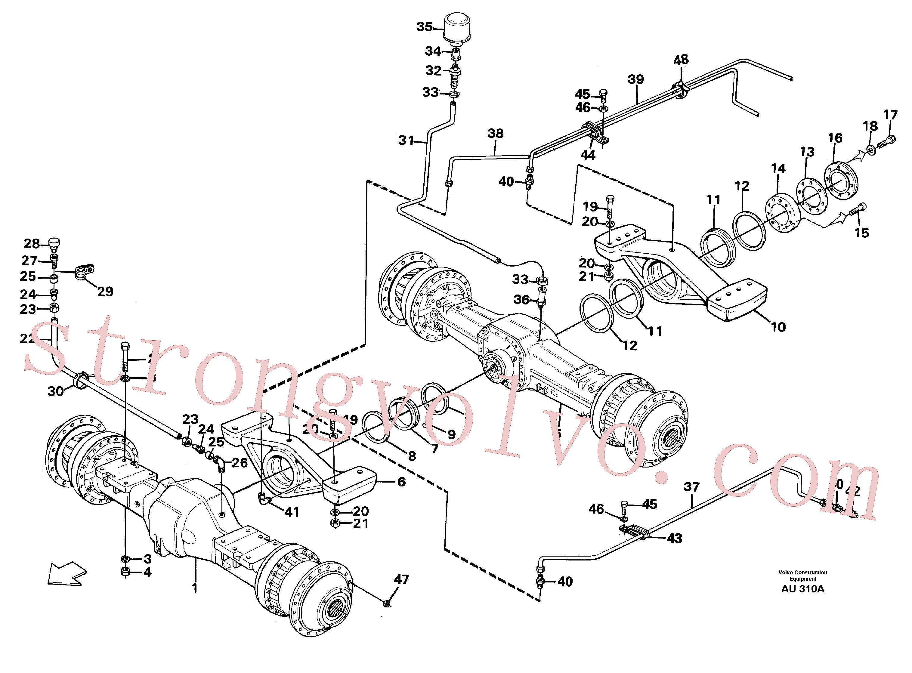 VOE13963059 Volvo(AU310A Montagem)