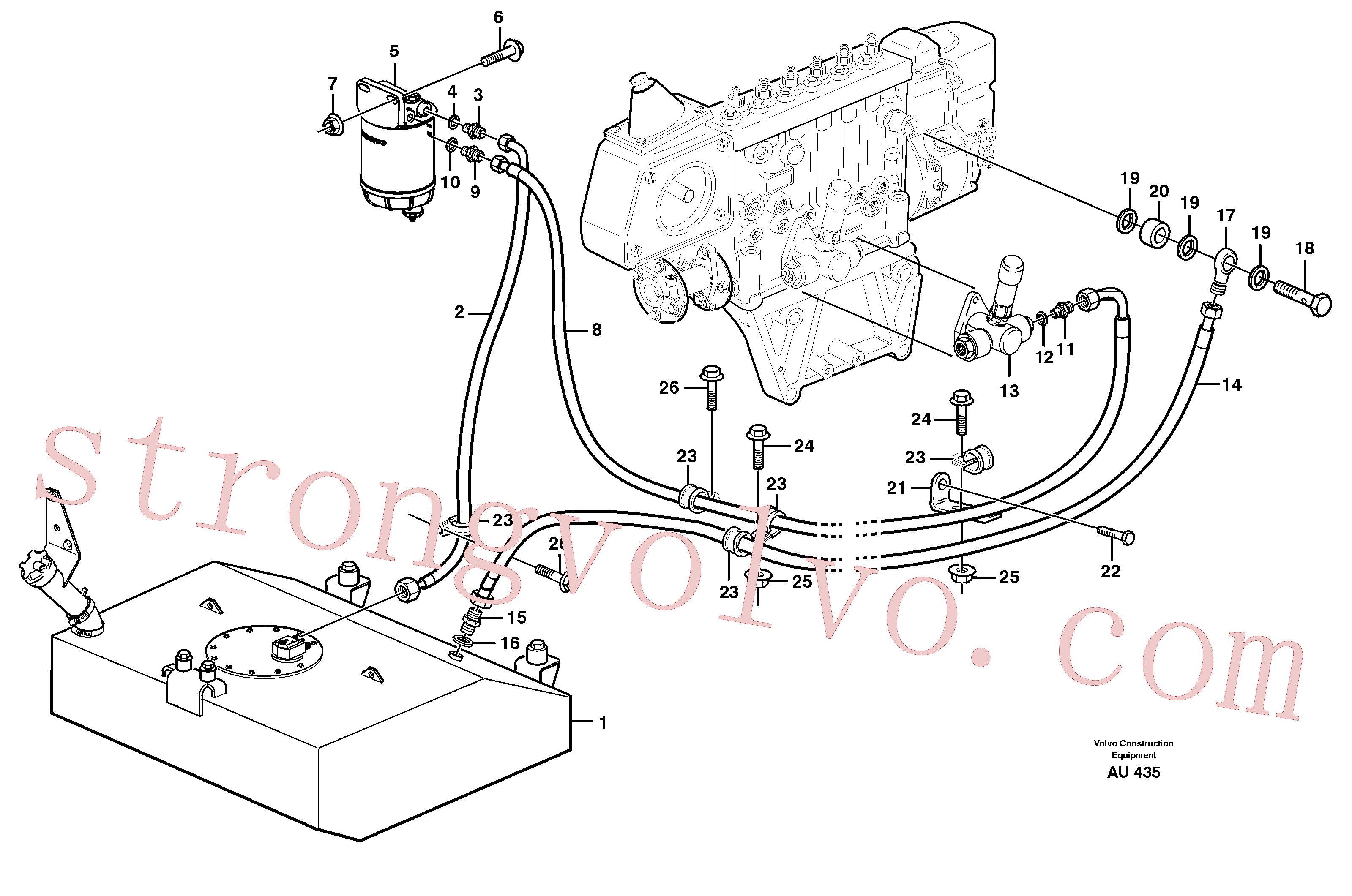 VOE965559 Volvo(AU435 Montagem)
