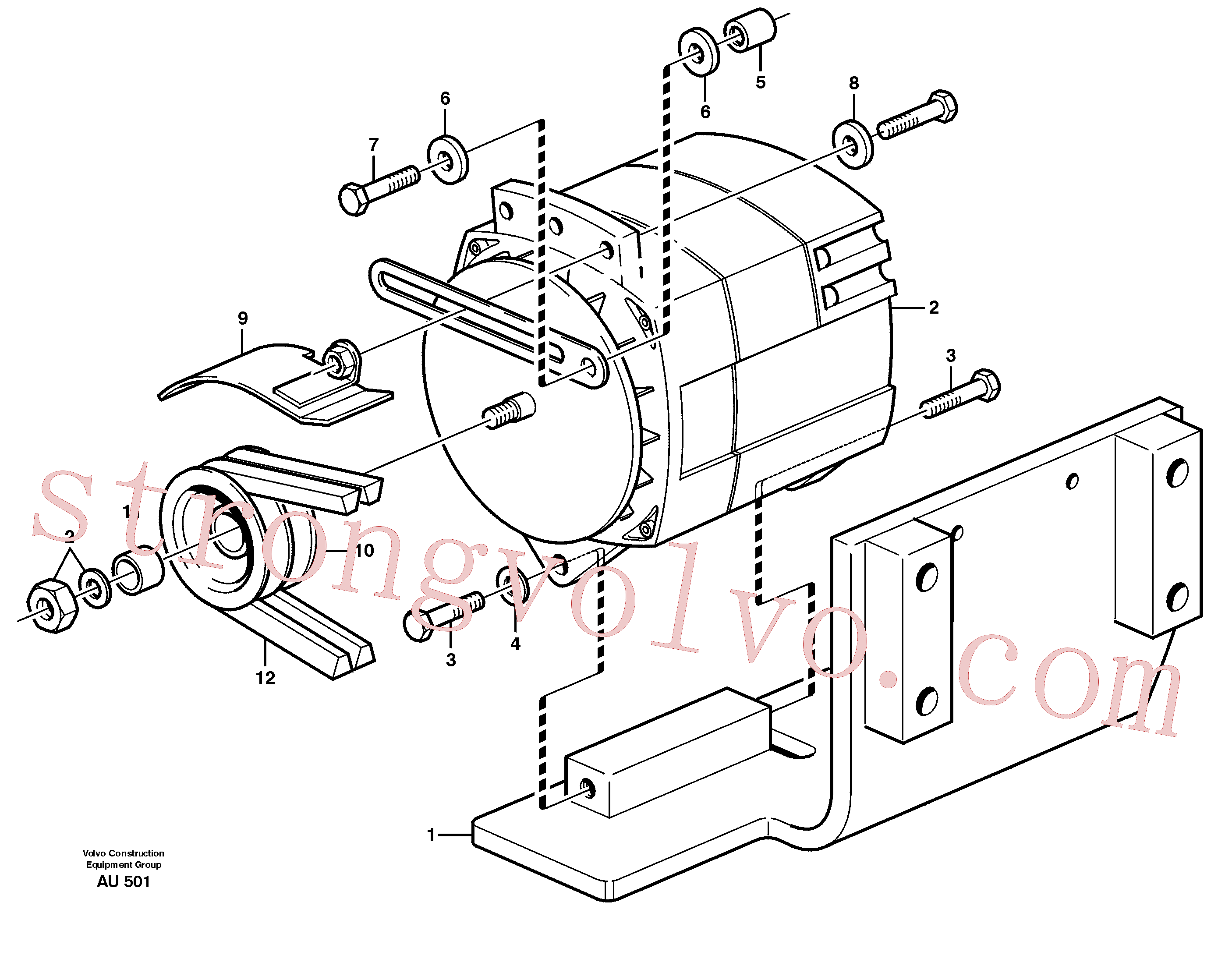 VOE955563 Volvo(AU501 Montagem)