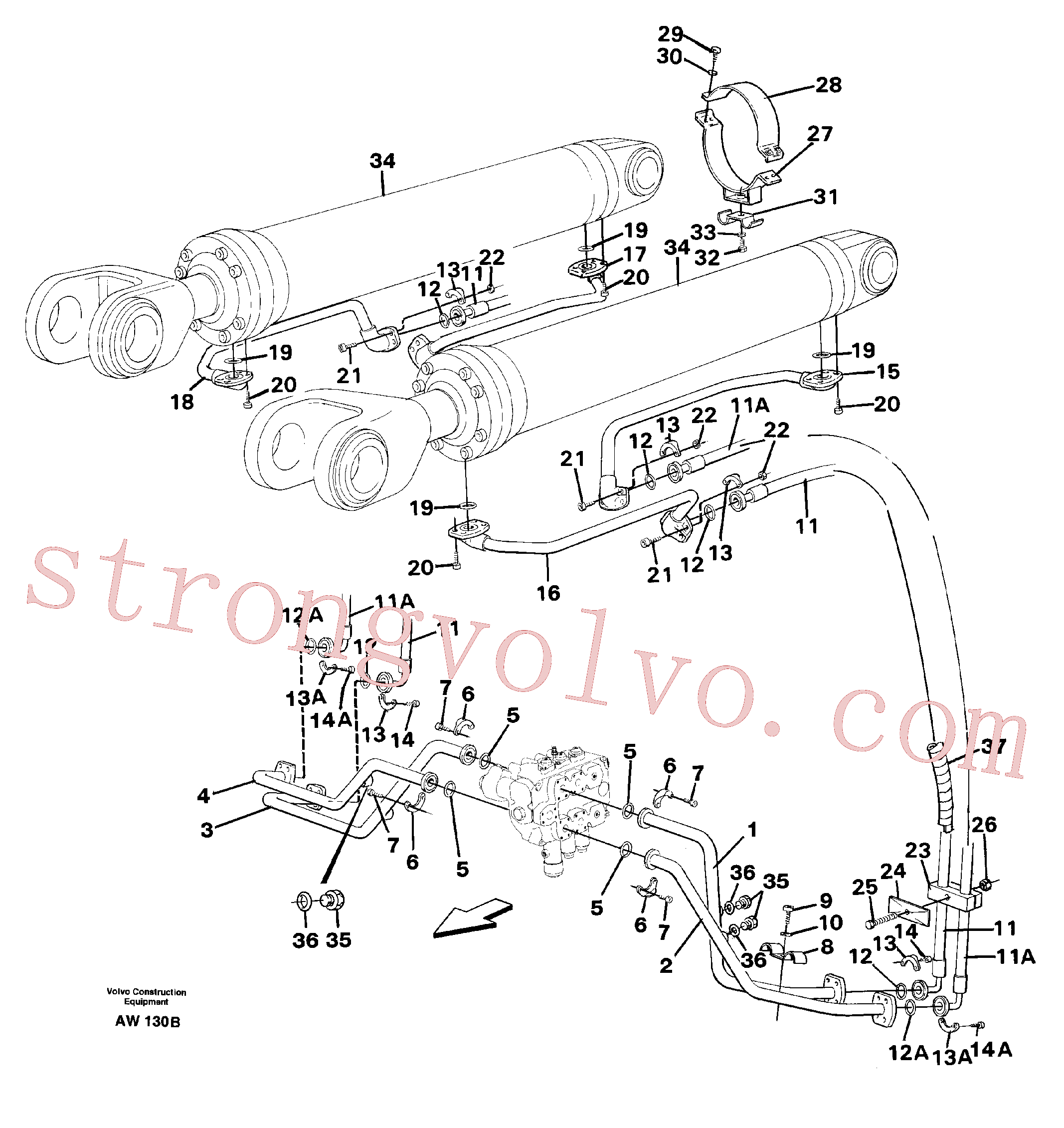 VOE931935 Volvo(AW130B Montagem)