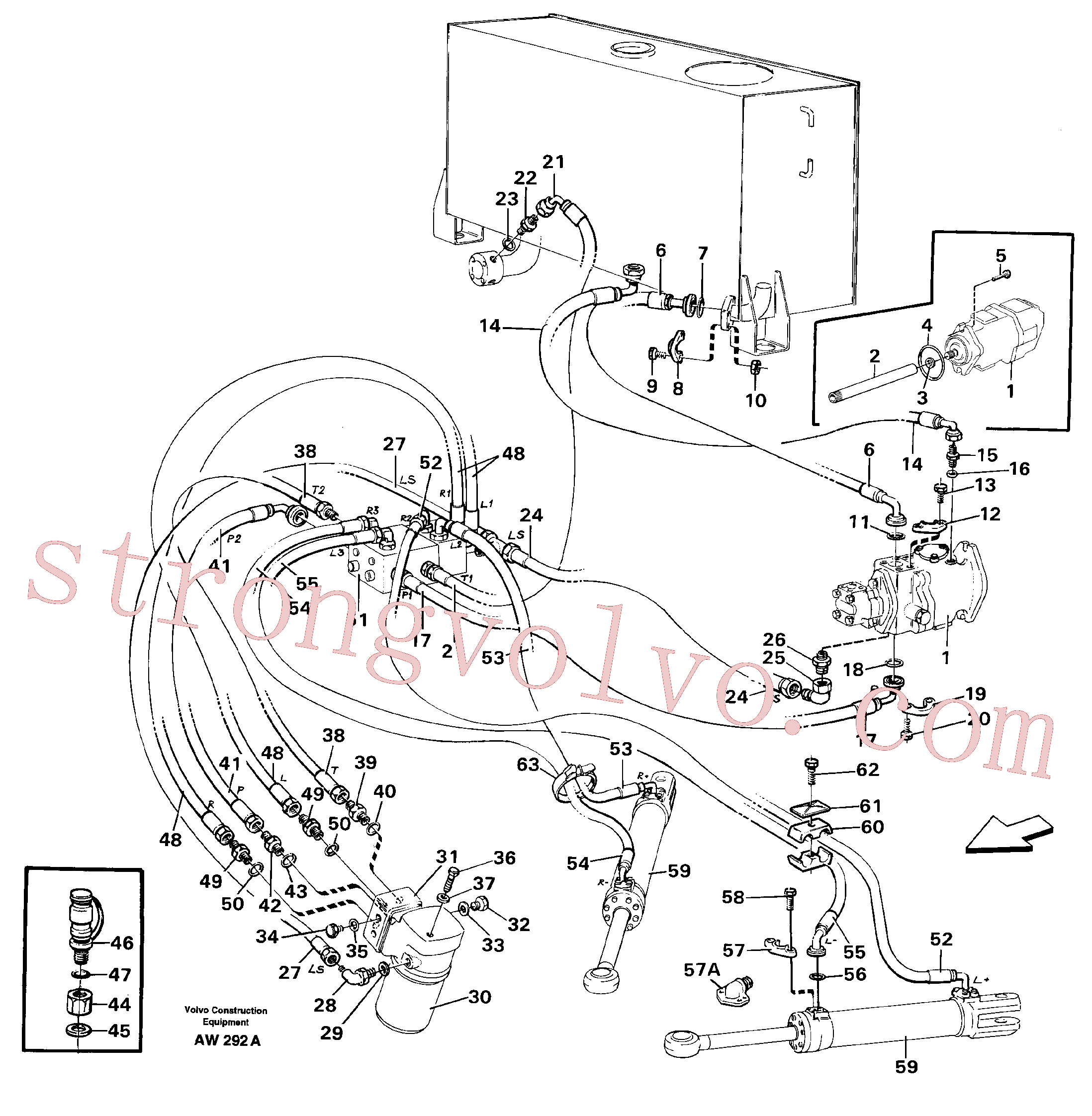 VOE13971073 Volvo(AW292A Montagem)