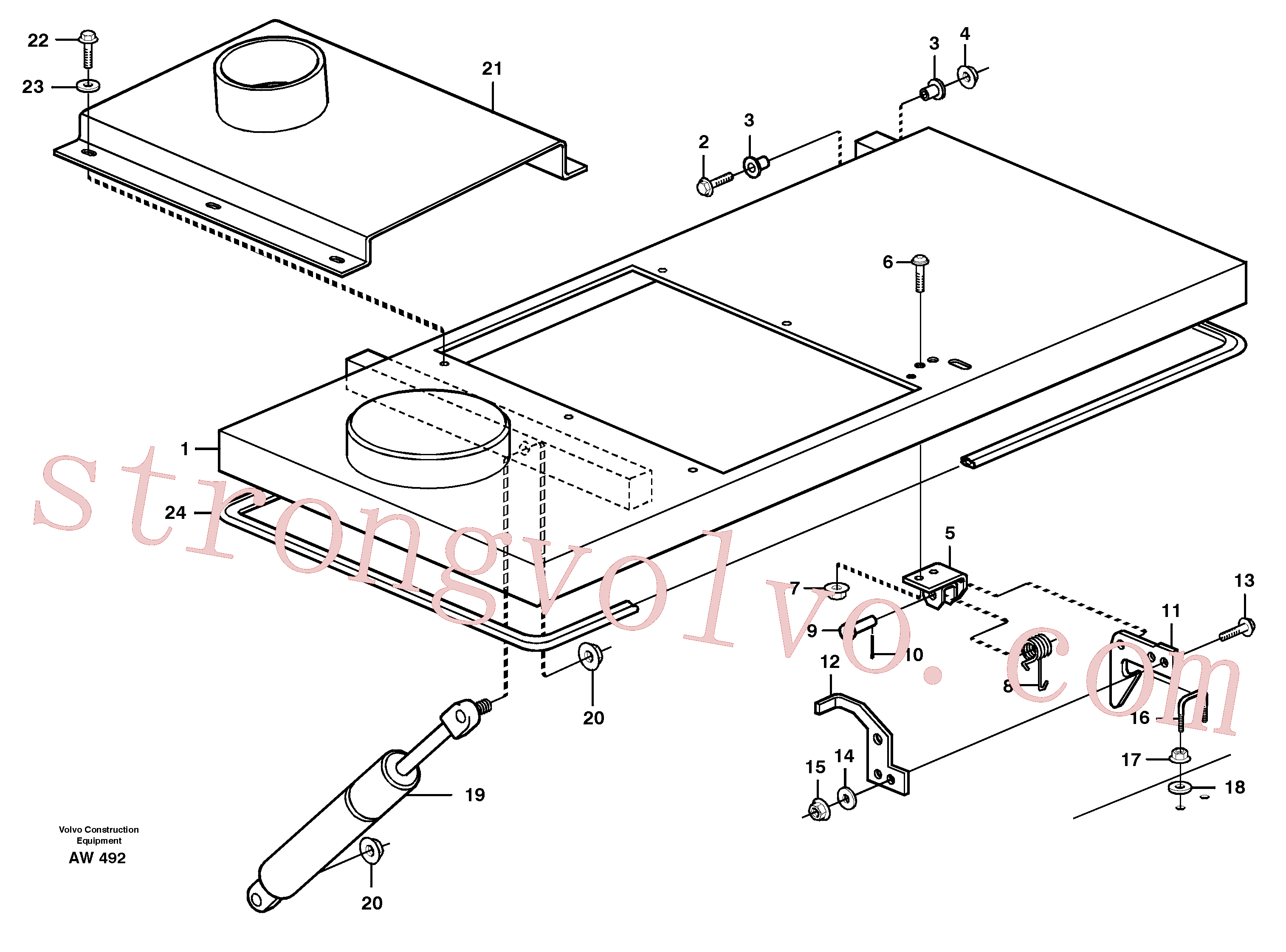 SA9323-01808 Volvo(AW492 Montagem)