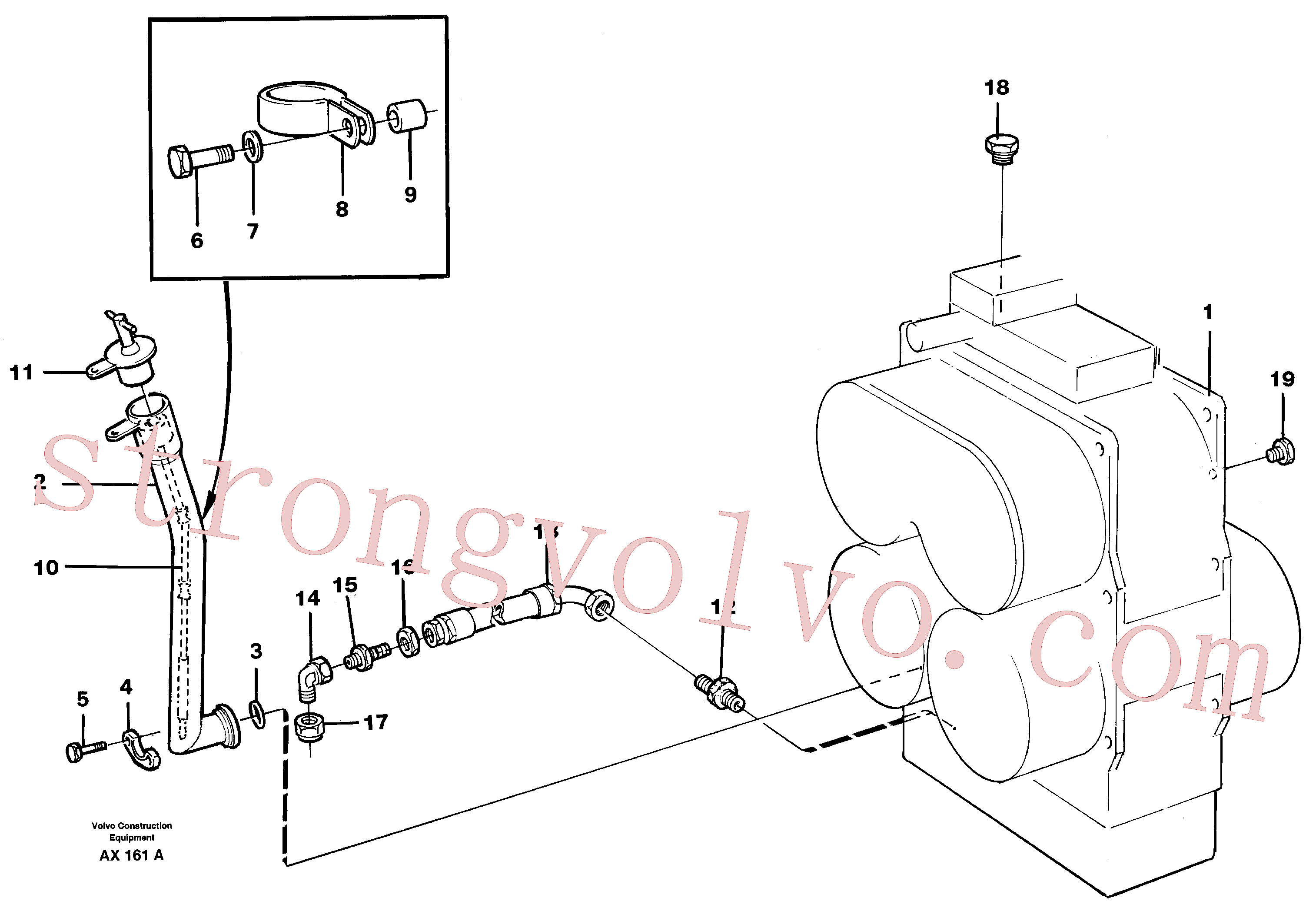 VOE946559 Volvo(AX161A Montagem)