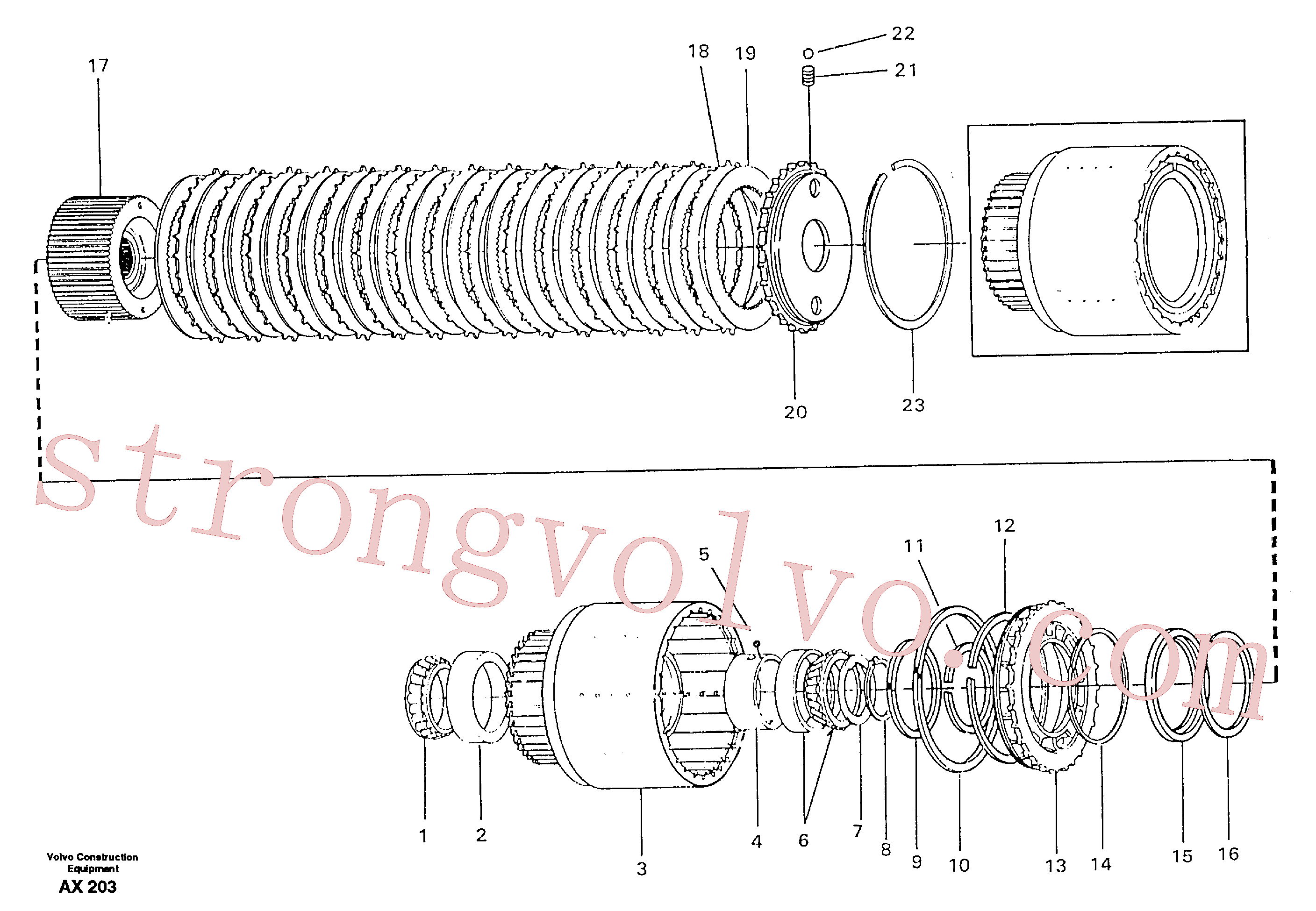 VOE11999727 Volvo(AX203 Montagem)