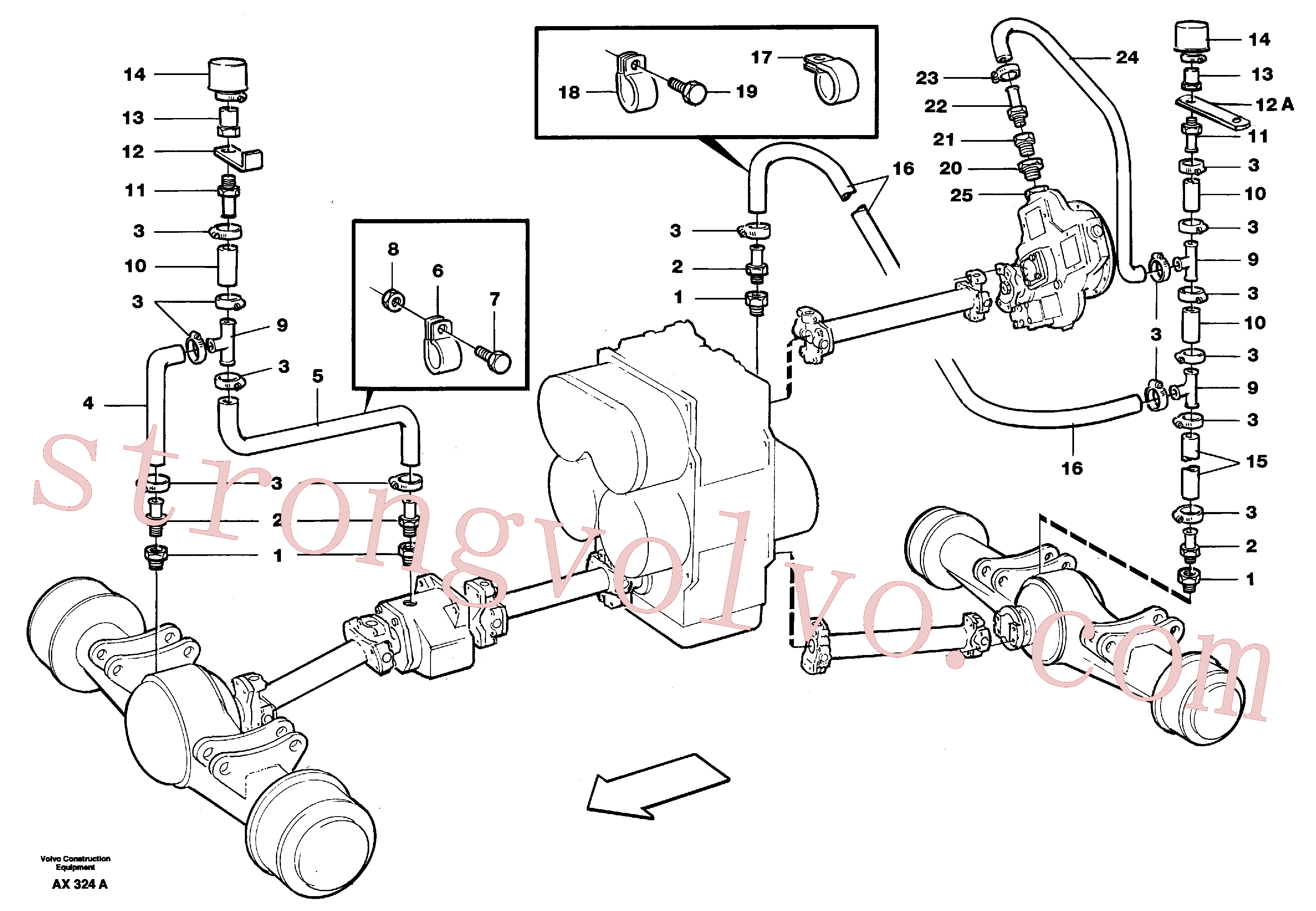 VOE947043 Volvo(AX324A Montagem)
