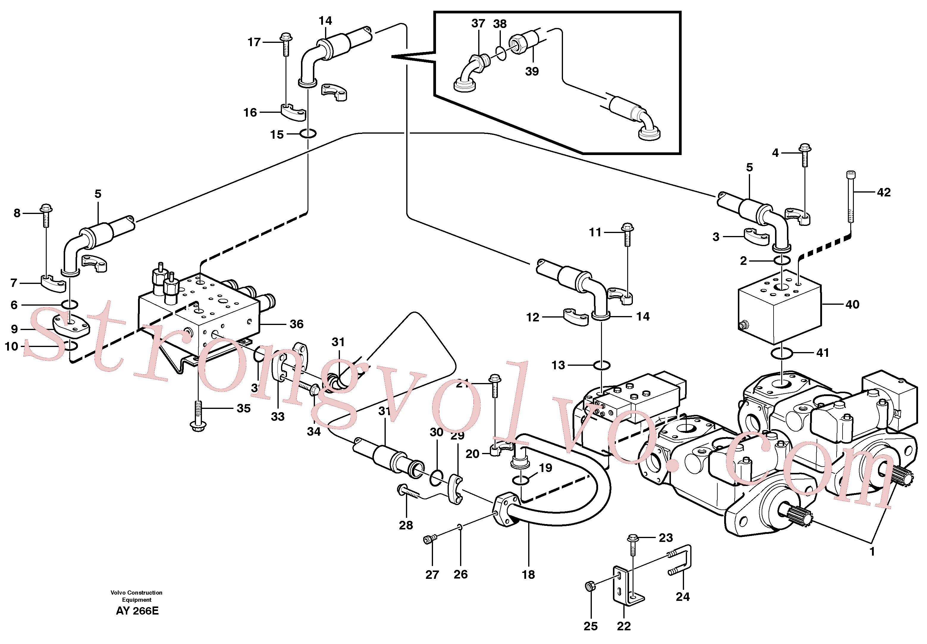 VOE13962906 Volvo(AY266E Montagem)