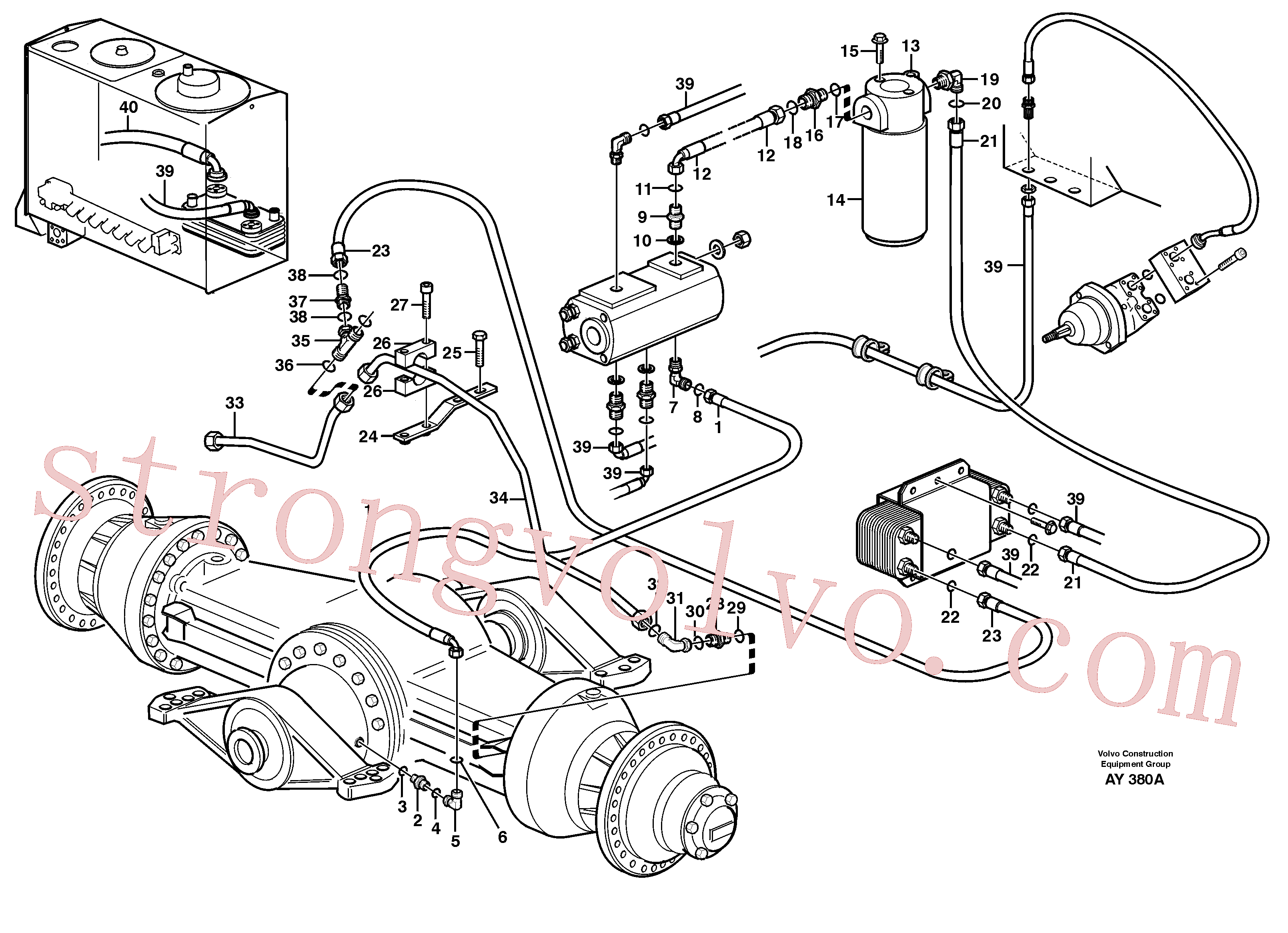 VOE4785459 Volvo(AY380A Montagem)