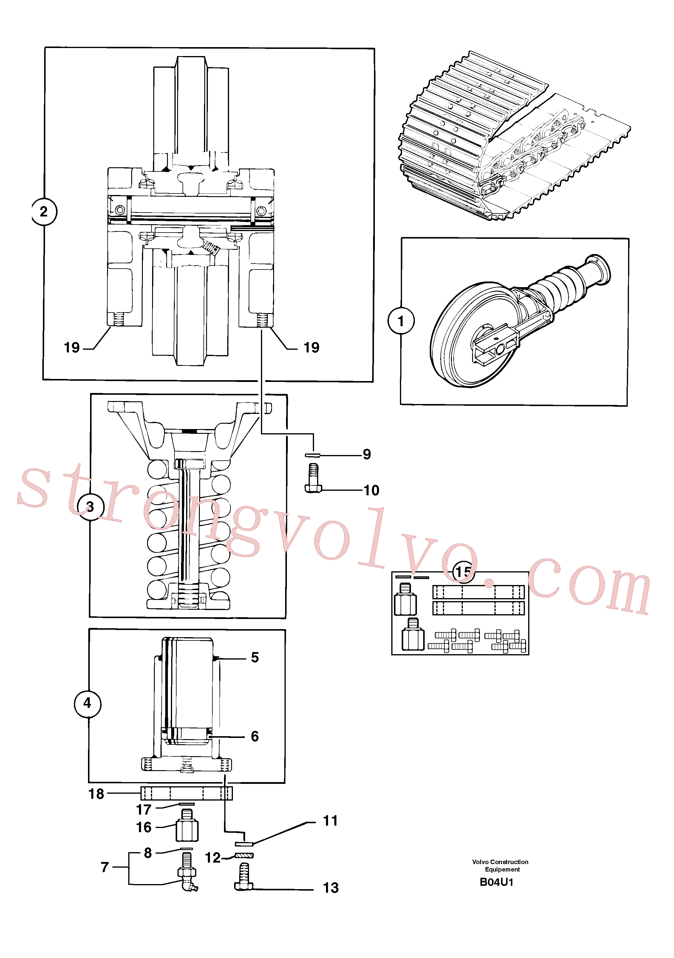 Volvo Montagem VOE4717859 Arruela simples Acessórios