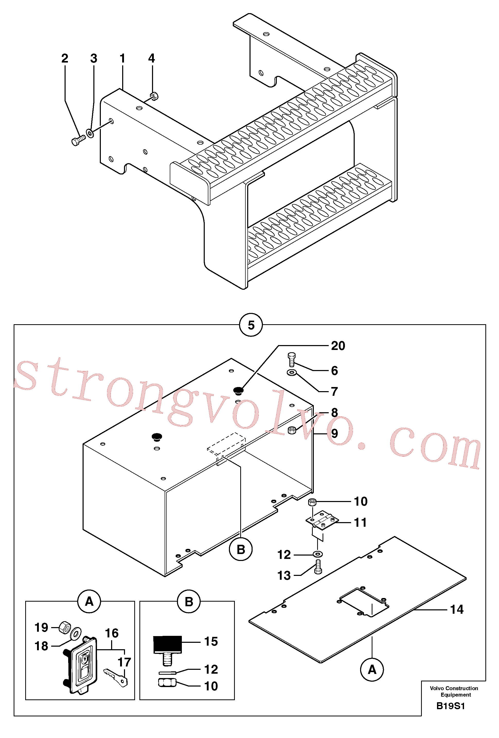 PJ4490016 Washer Inscreva-se para Volvo Acessórios para escavadeira