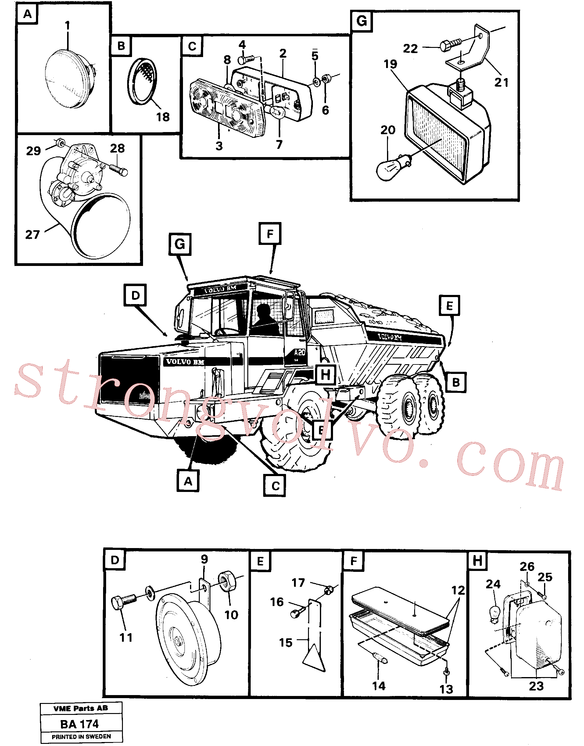 VOE955345 Volvo(BA174 Montagem)
