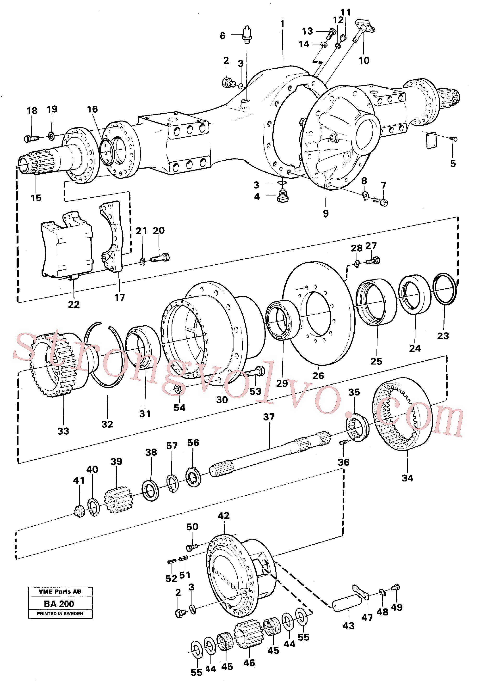 VOE960198 Volvo(BA200 Montagem)