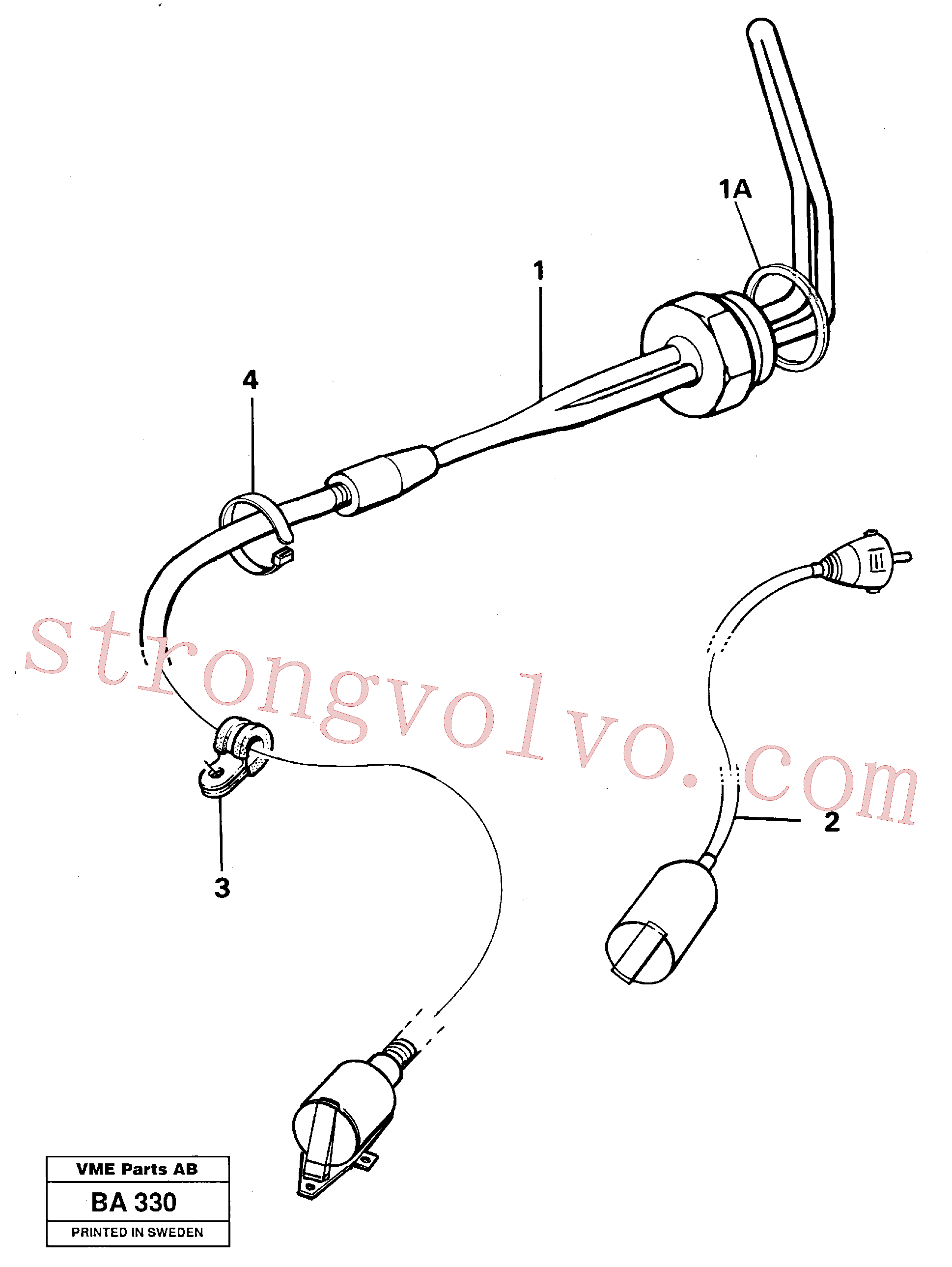 VOE4804421 Volvo Aquecedor do motor(BA330 Montagem)