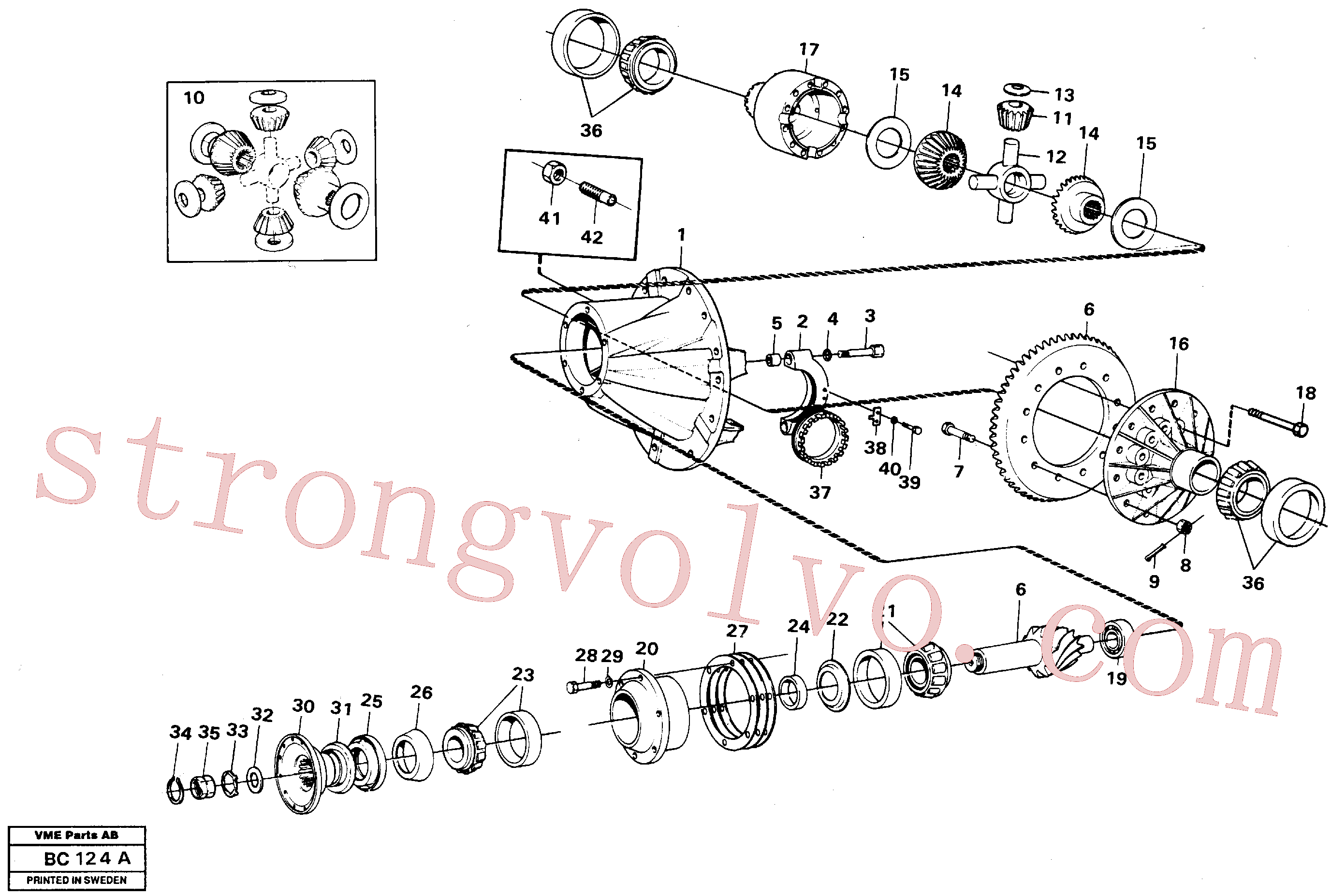 VOE907862 Cotter Pin Inscreva-se para Volvo Acessórios para escavadeira