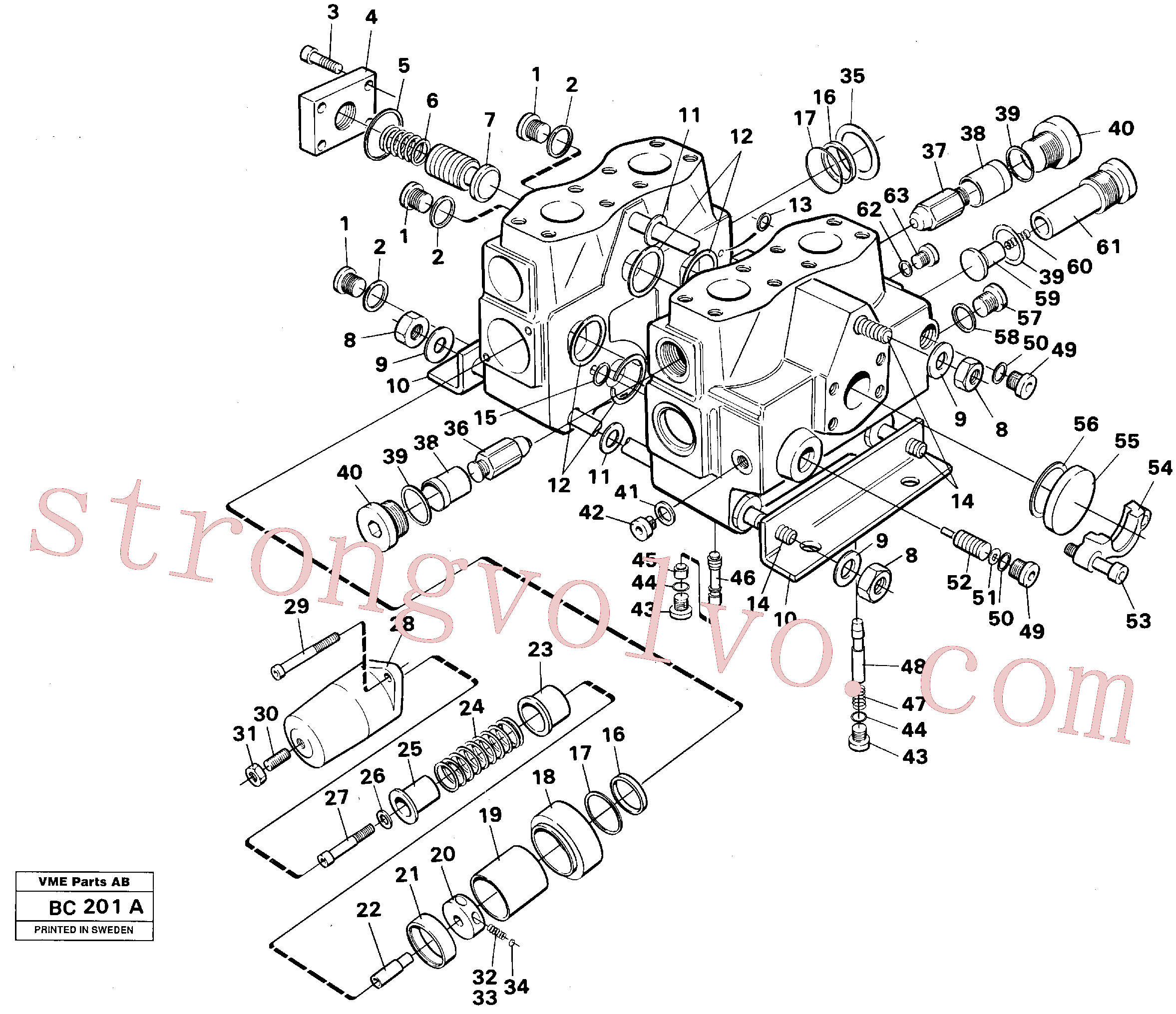 VOE13955224 Volvo(BC201A Montagem)