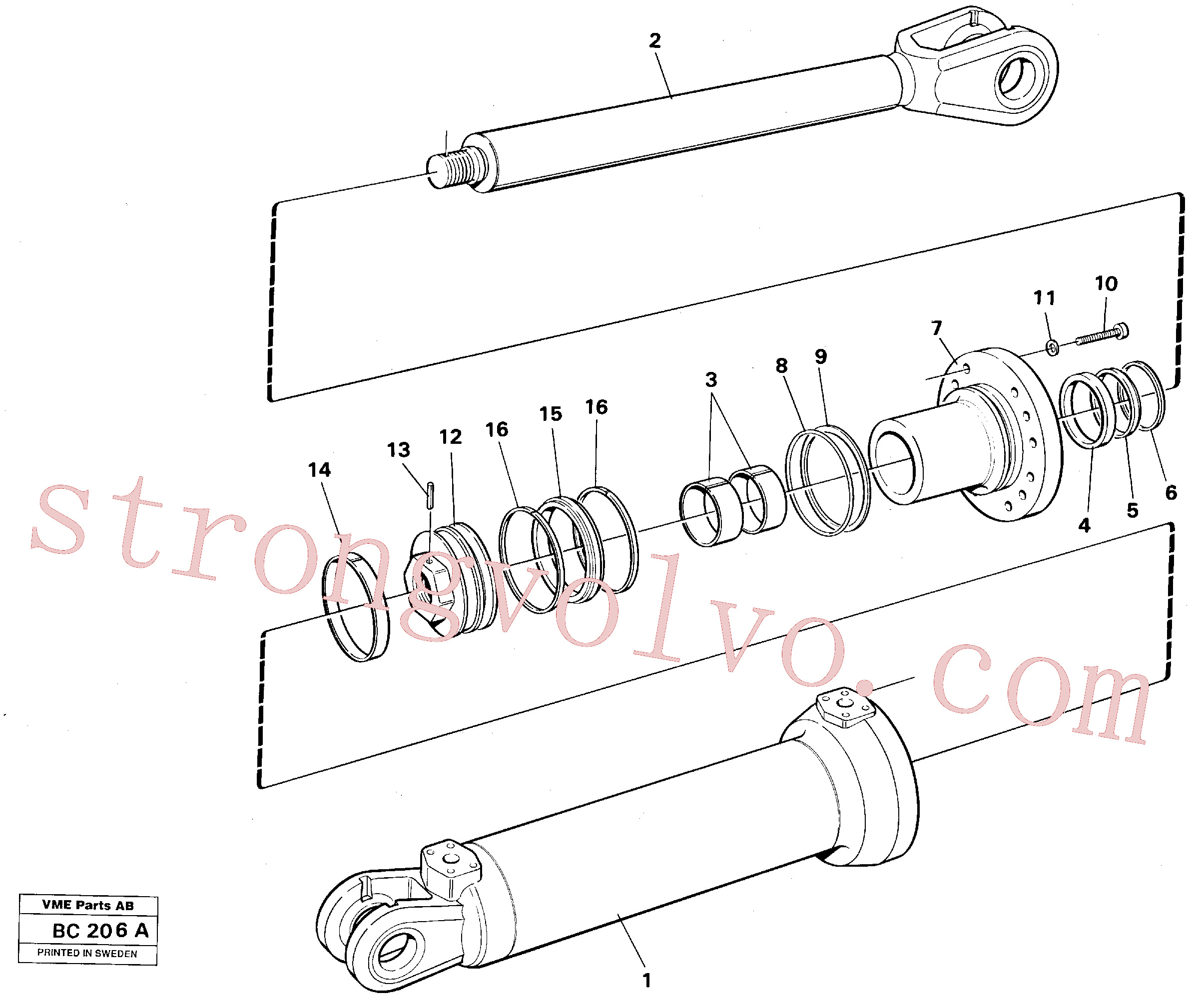 VOE4833302 Volvo(BC206A Montagem)