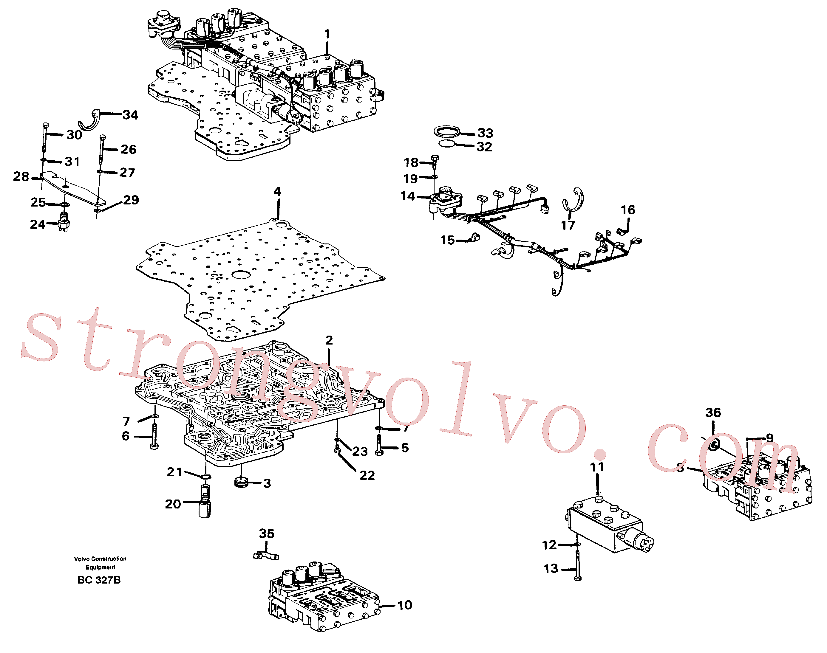 VOE7018387 Volvo(BC327B Montagem)
