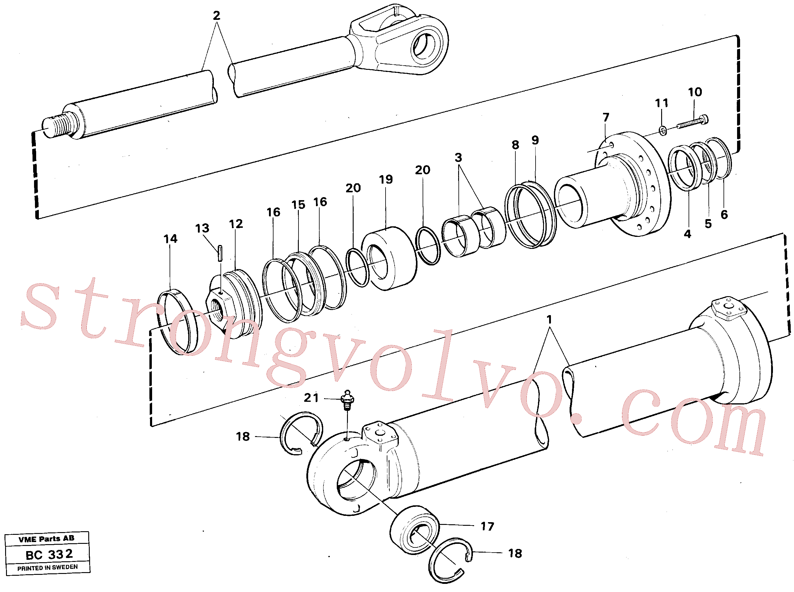 VOE4833220 Volvo(BC332 Montagem)