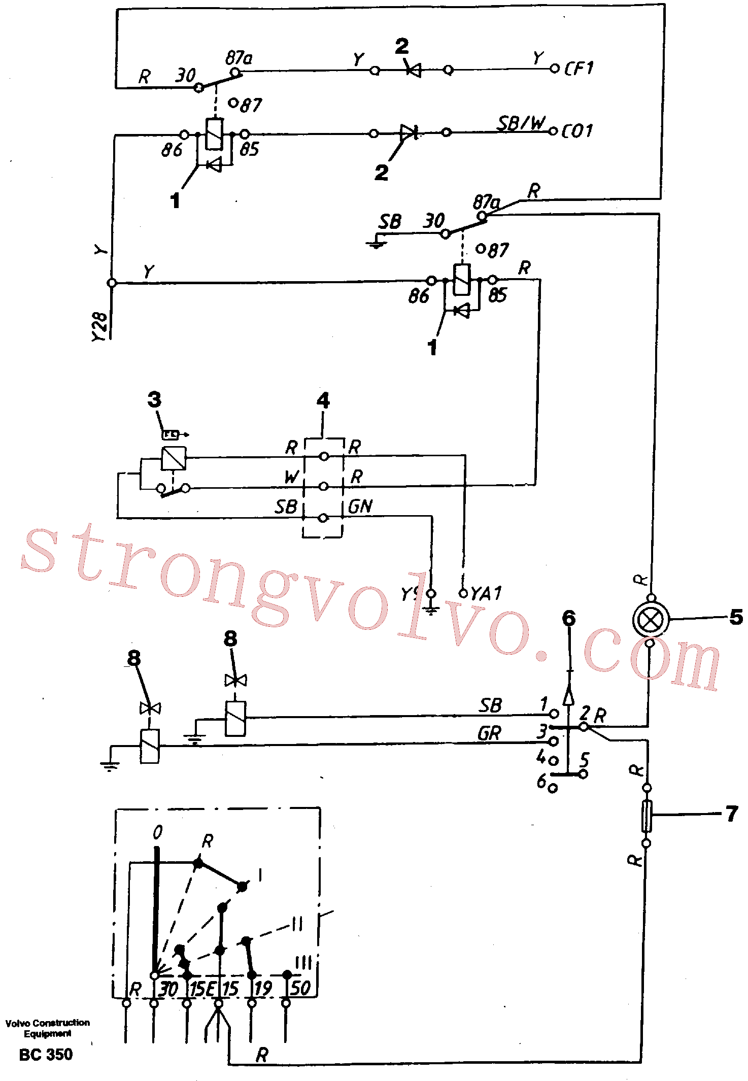 China Made VOE14214588 Carcaça Volvo Acessórios para escavadeira