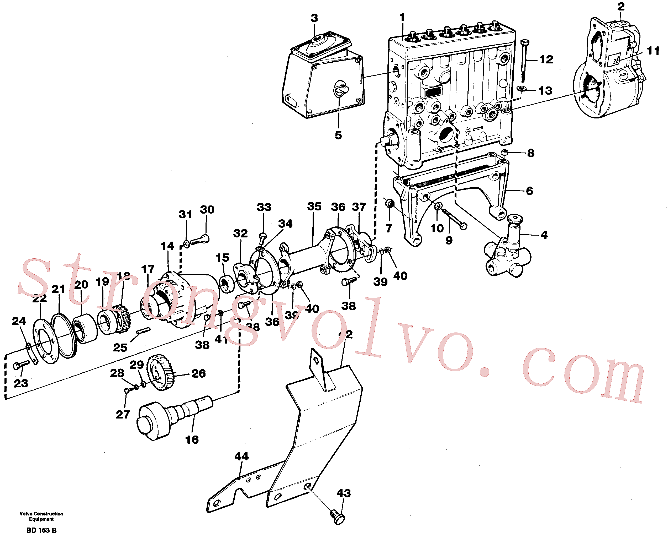 VOE955566 Volvo(BD153B Montagem)