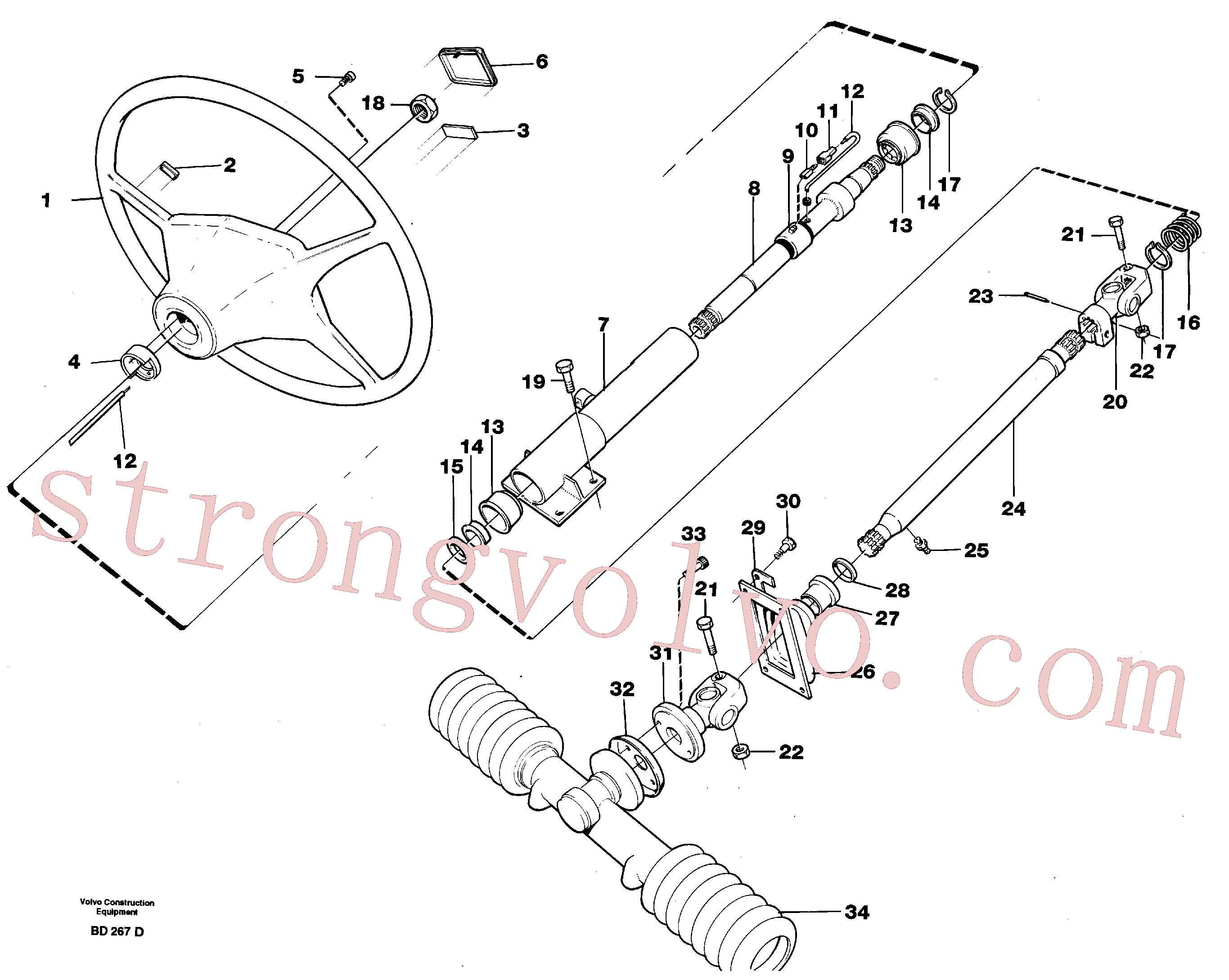 VOE951078 Volvo(BD267D Montagem)