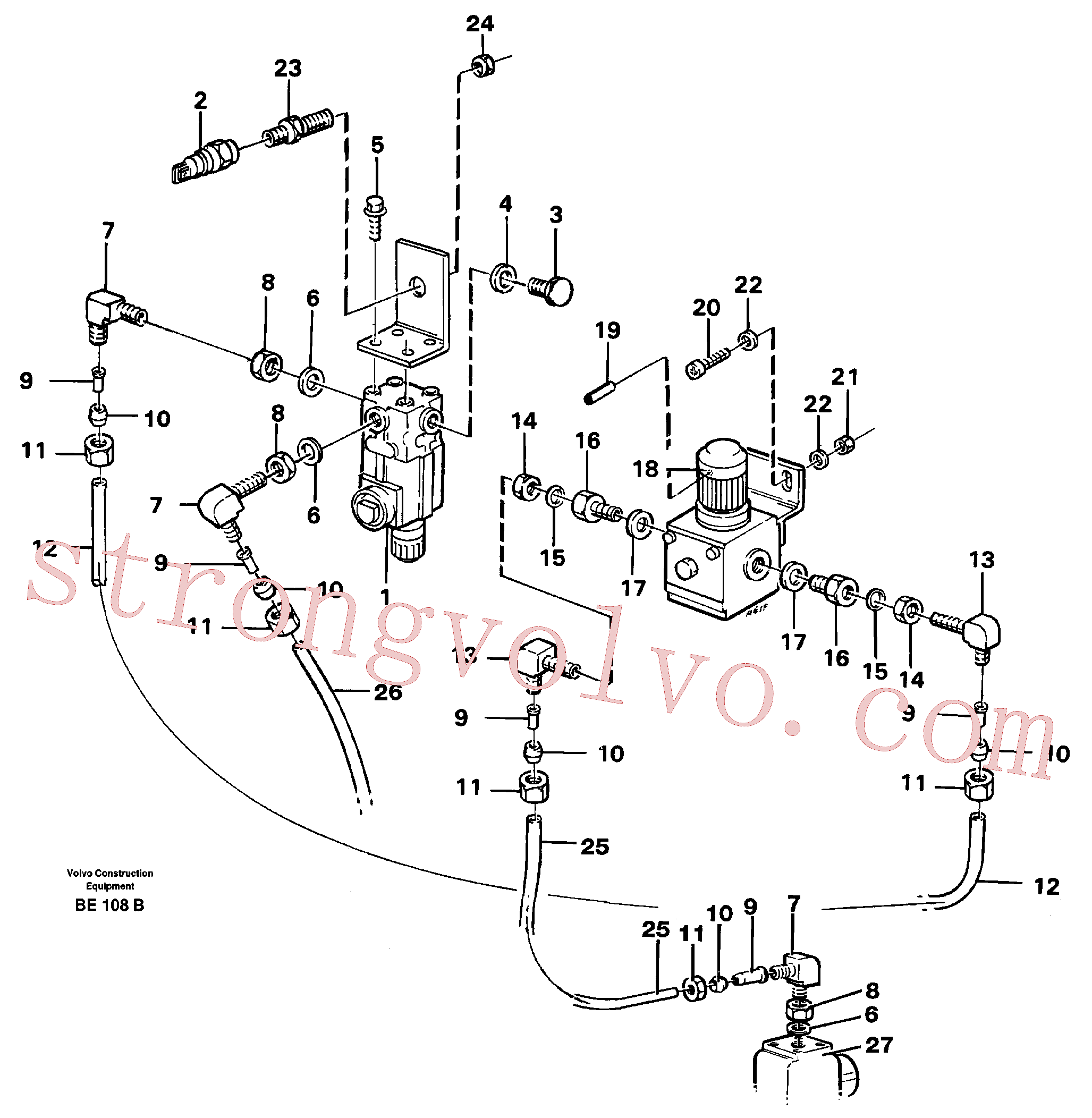 VOE945892 Volvo(BE108B Montagem)