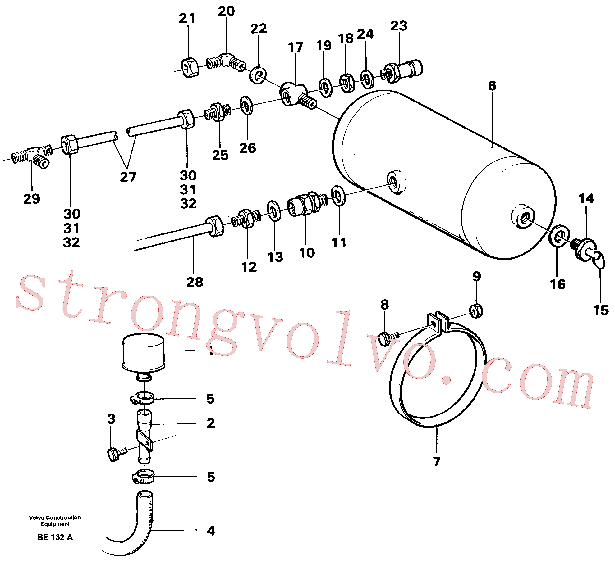 VOE945959 Volvo(BE132A Montagem)