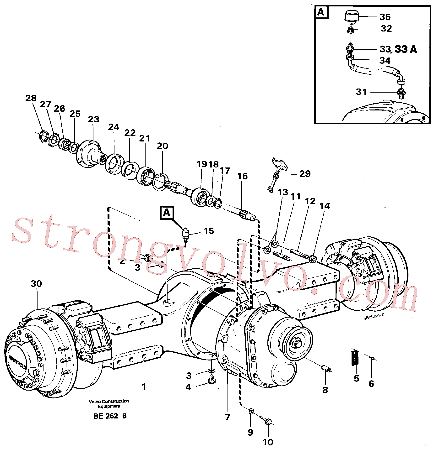 VOE943142 Volvo(BE262B Montagem)