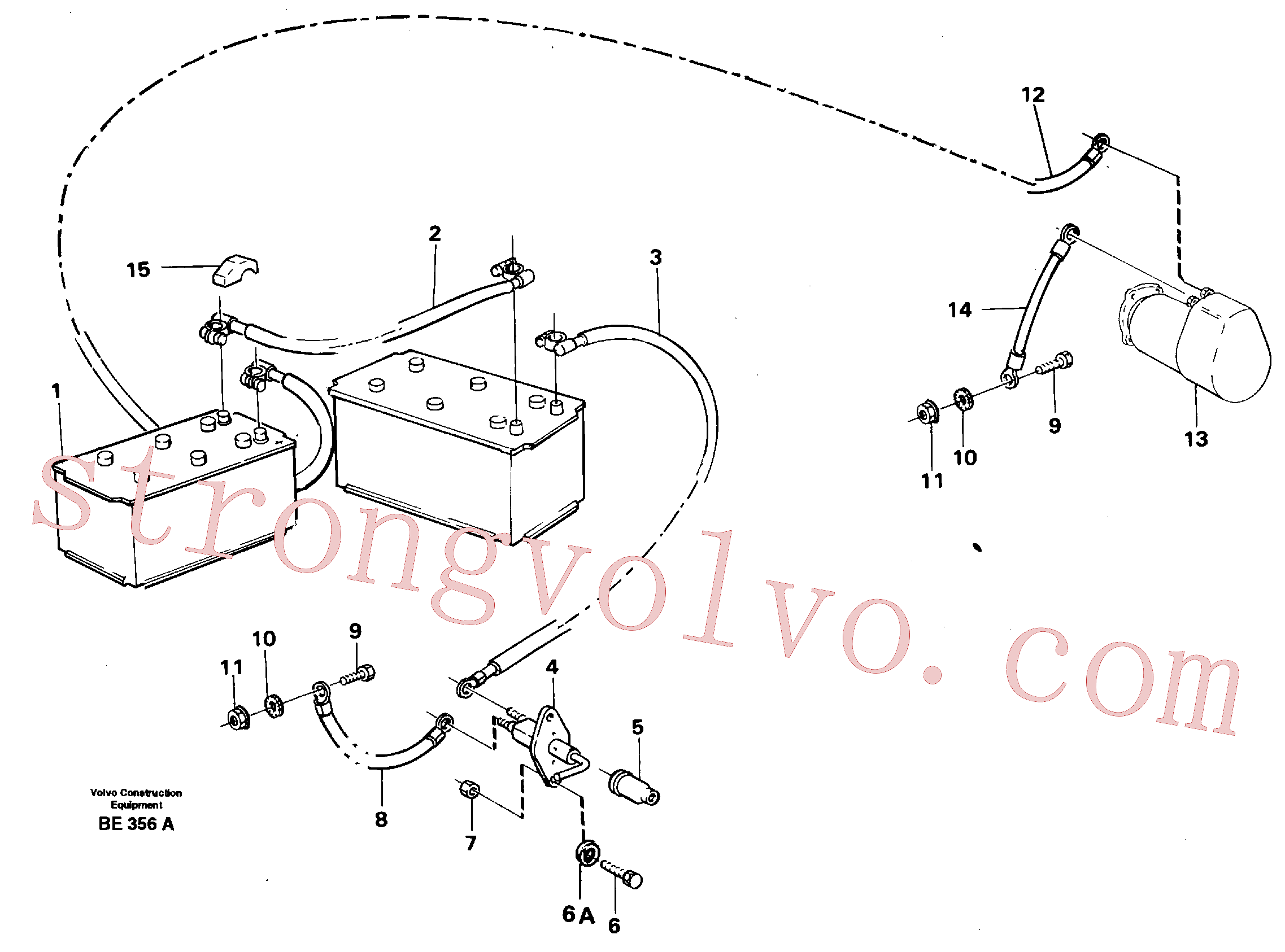 VOE967600 Volvo(BE356A Montagem)
