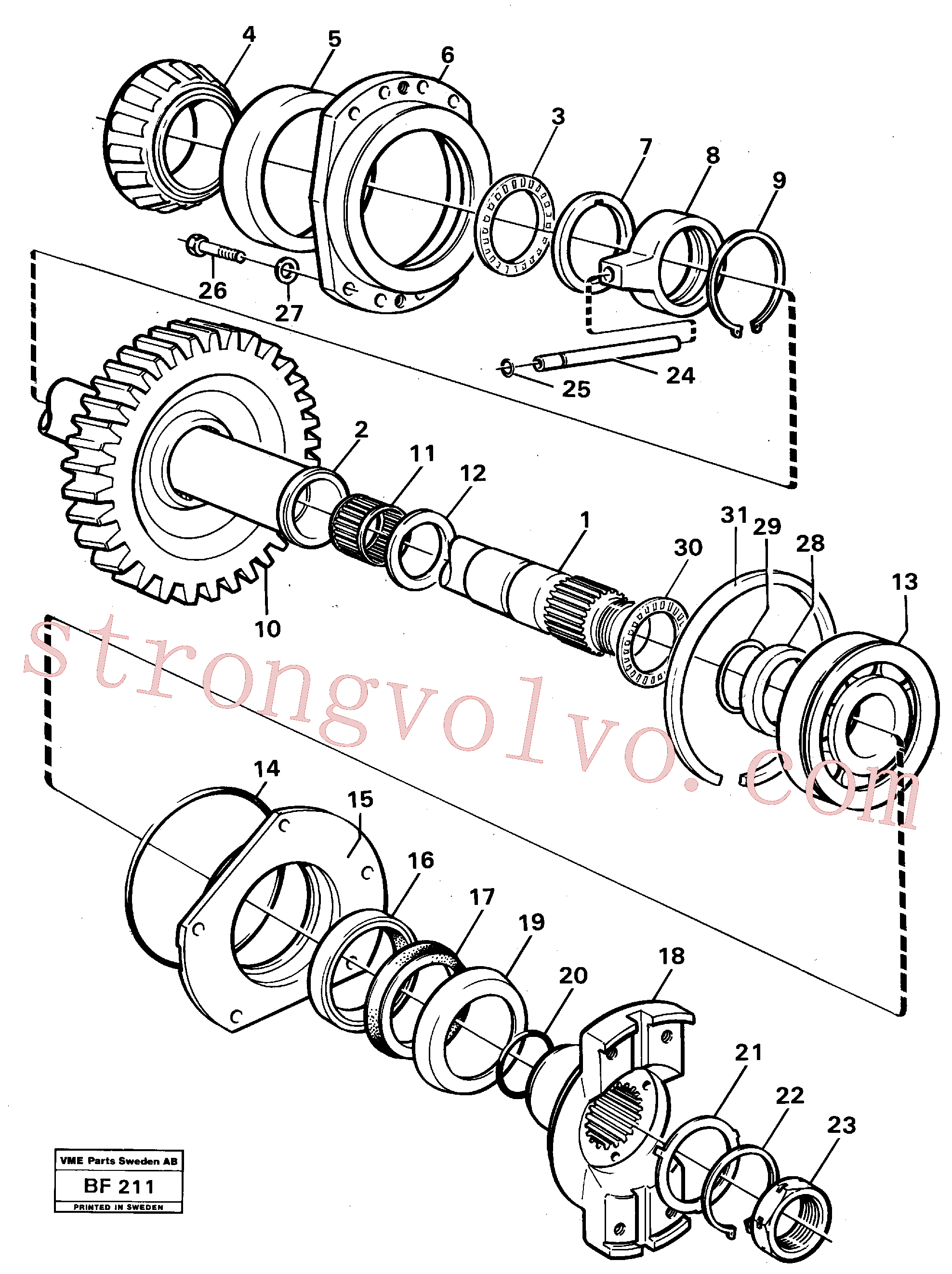 VOE944123 Volvo(BF211 Montagem)
