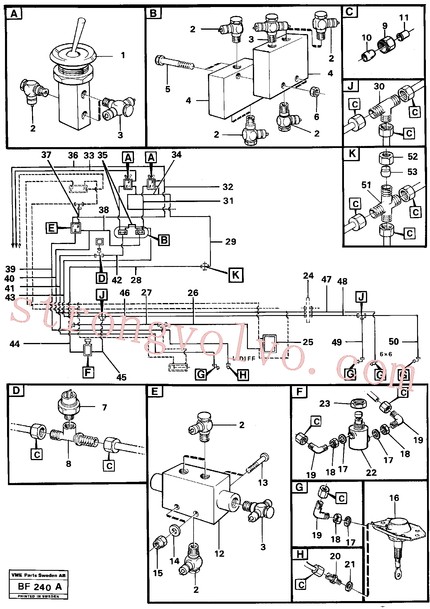 VOE13945901 Volvo(BF240A Montagem)