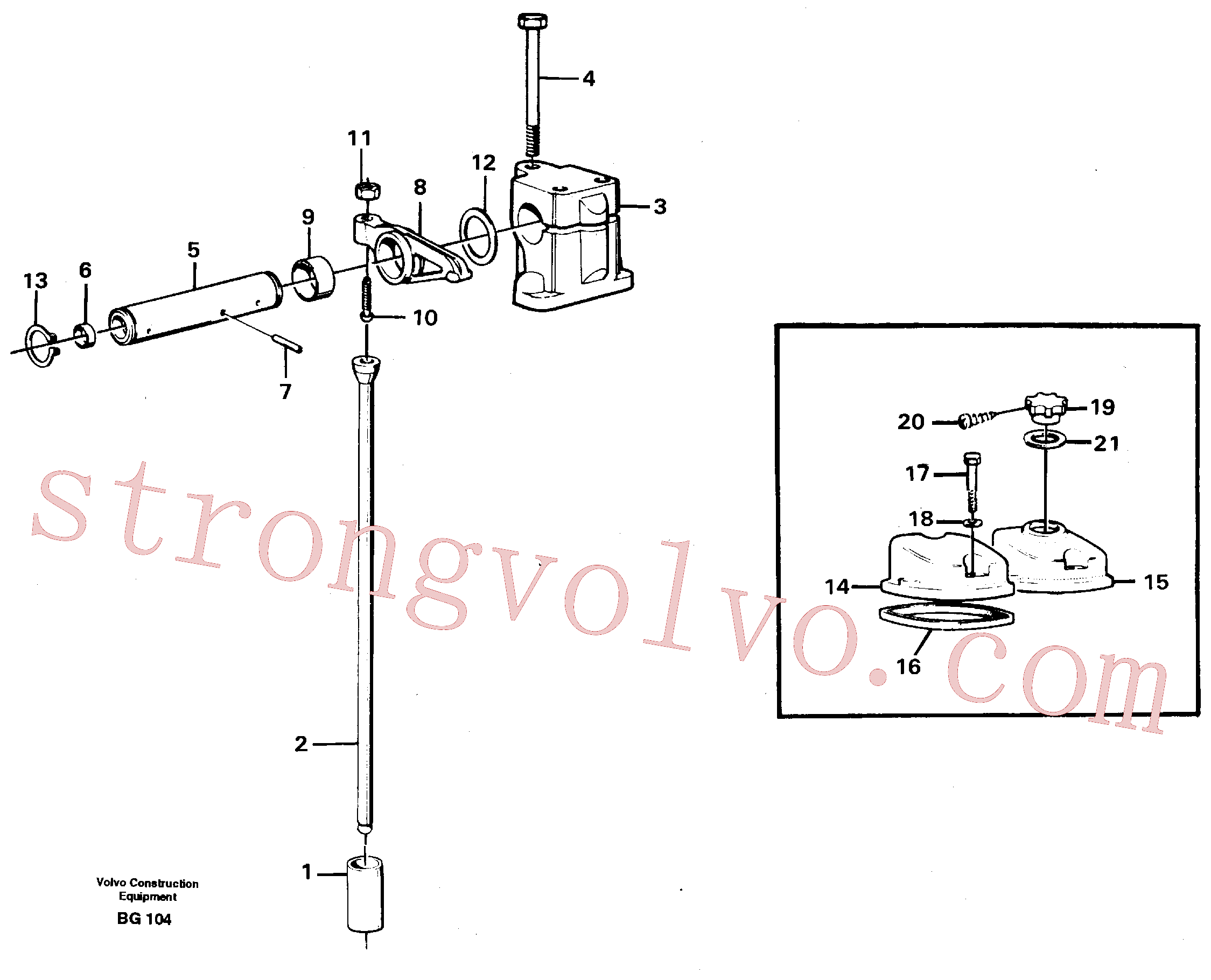 Volvo Montagem VOE1275379 Junta Acessórios
