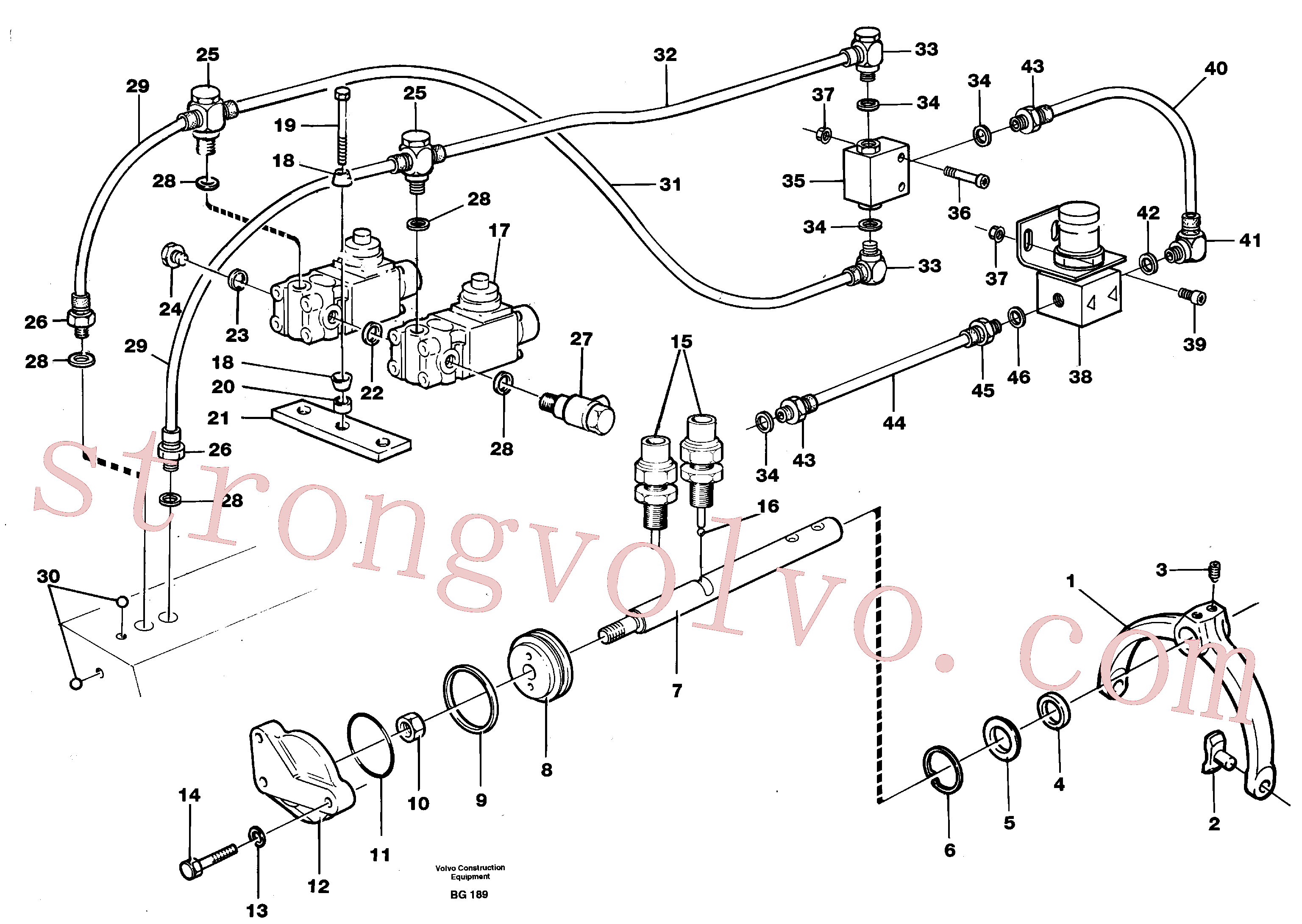 VOE907133 Junta Inscreva-se para Volvo Acessórios para escavadeira