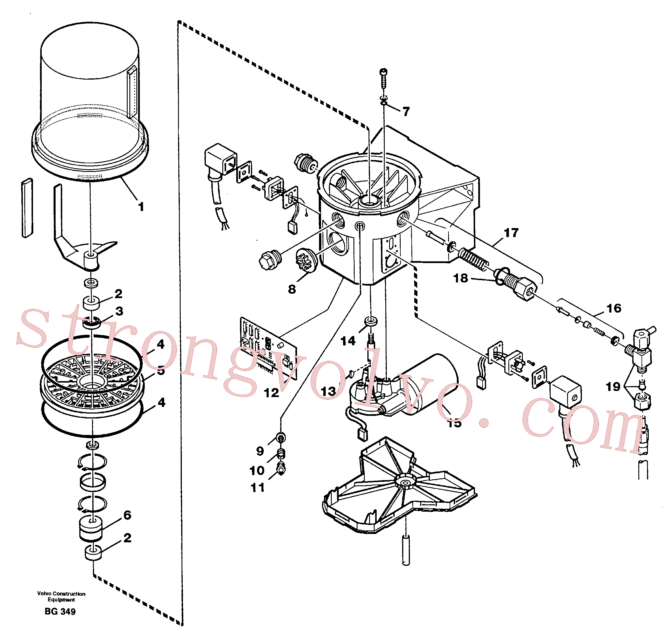 VOE11701484 Volvo Bomba(BG349 Montagem)