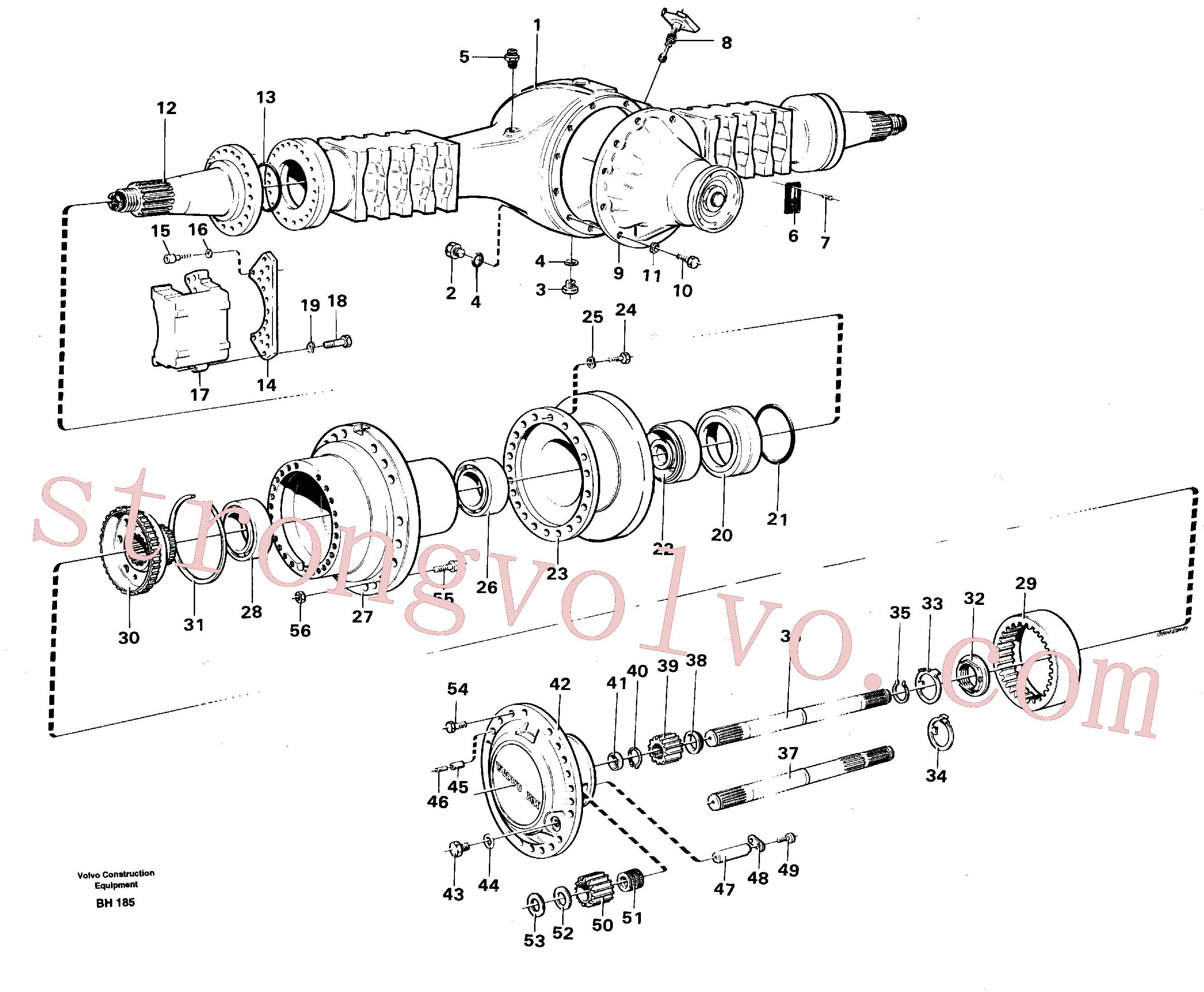 VOE930043 Volvo(BH185 Montagem)