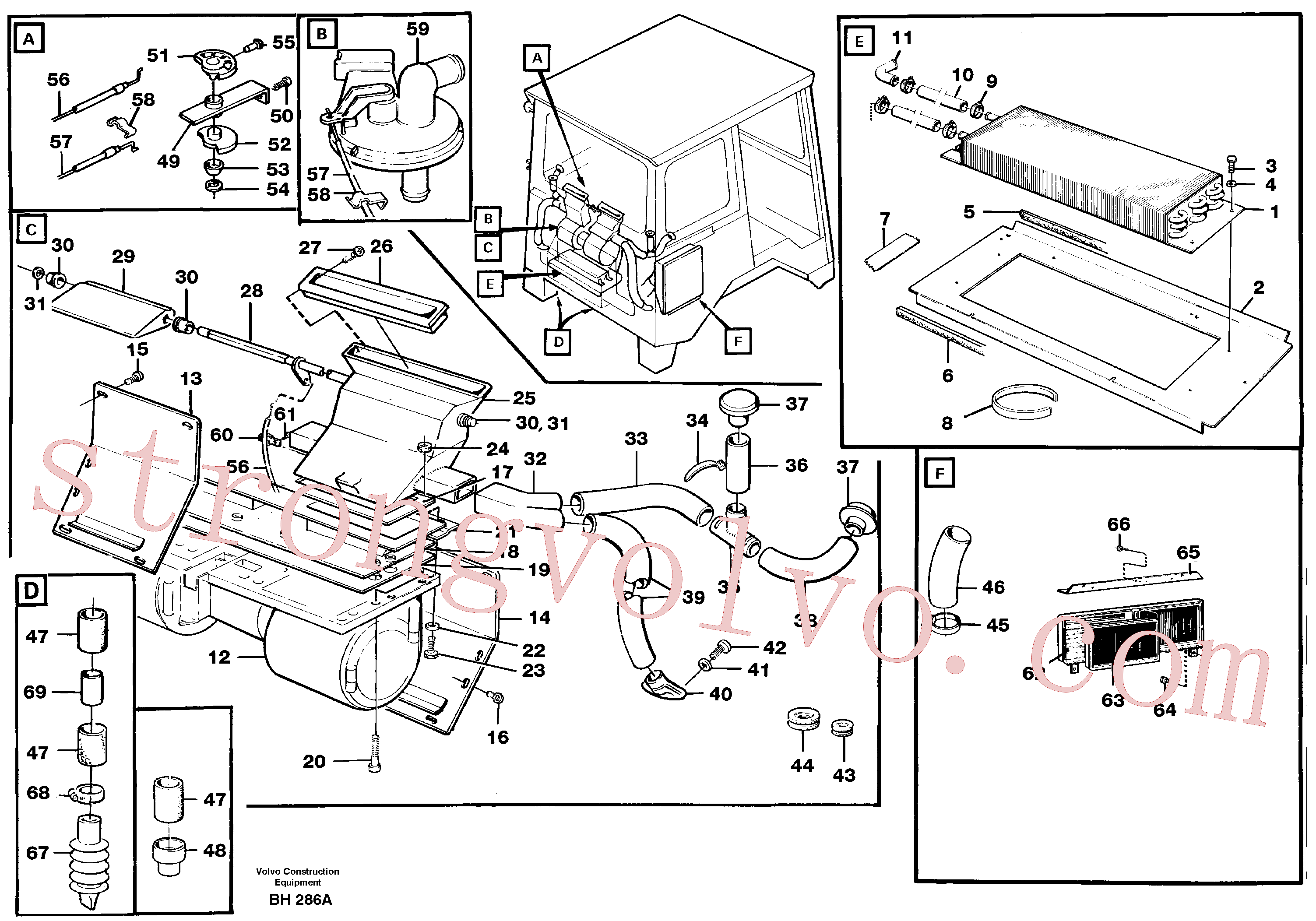 VOE955127 Volvo(BH286A Montagem)