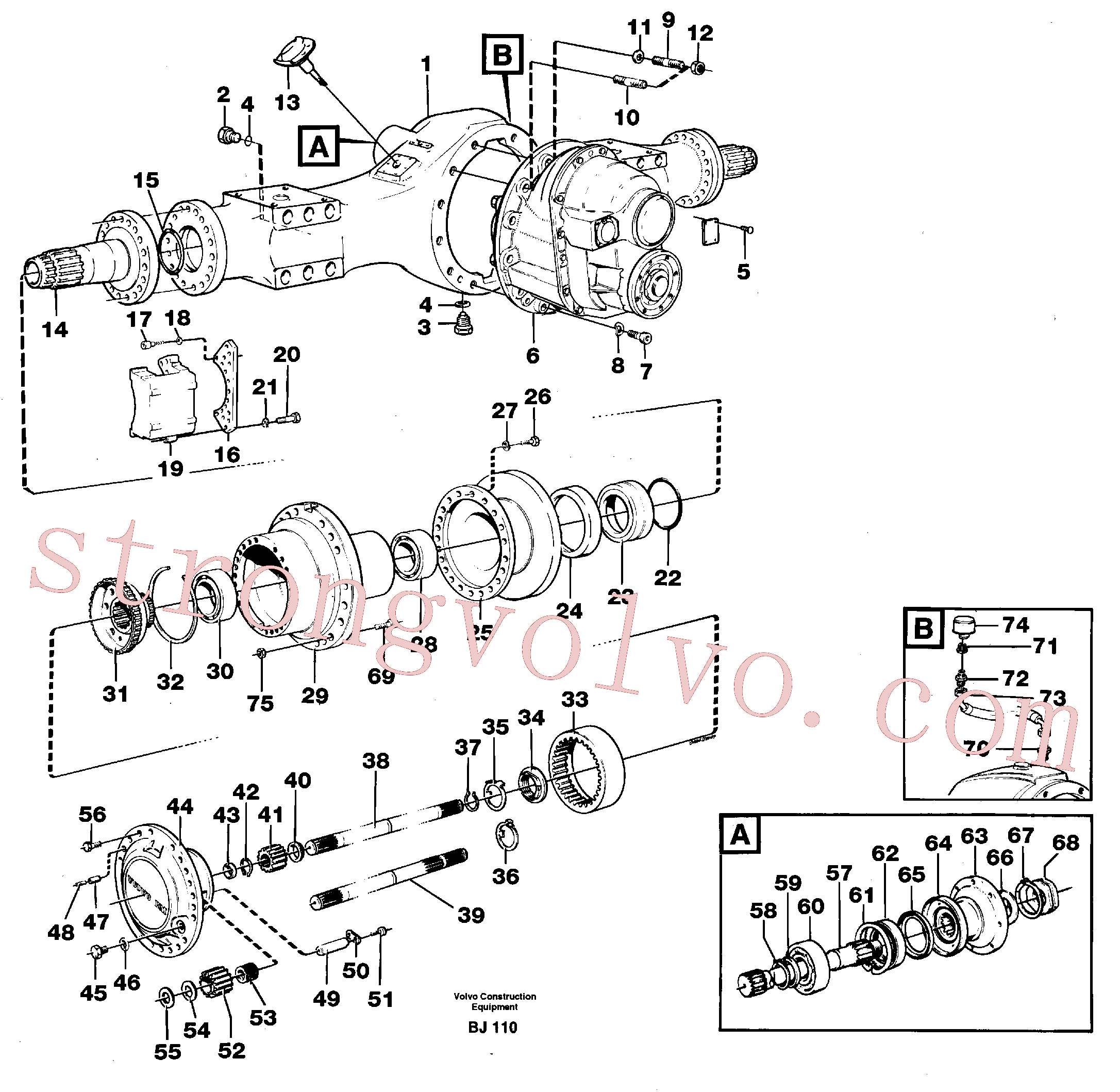 SA9016-12014 Volvo(BJ110 Montagem)
