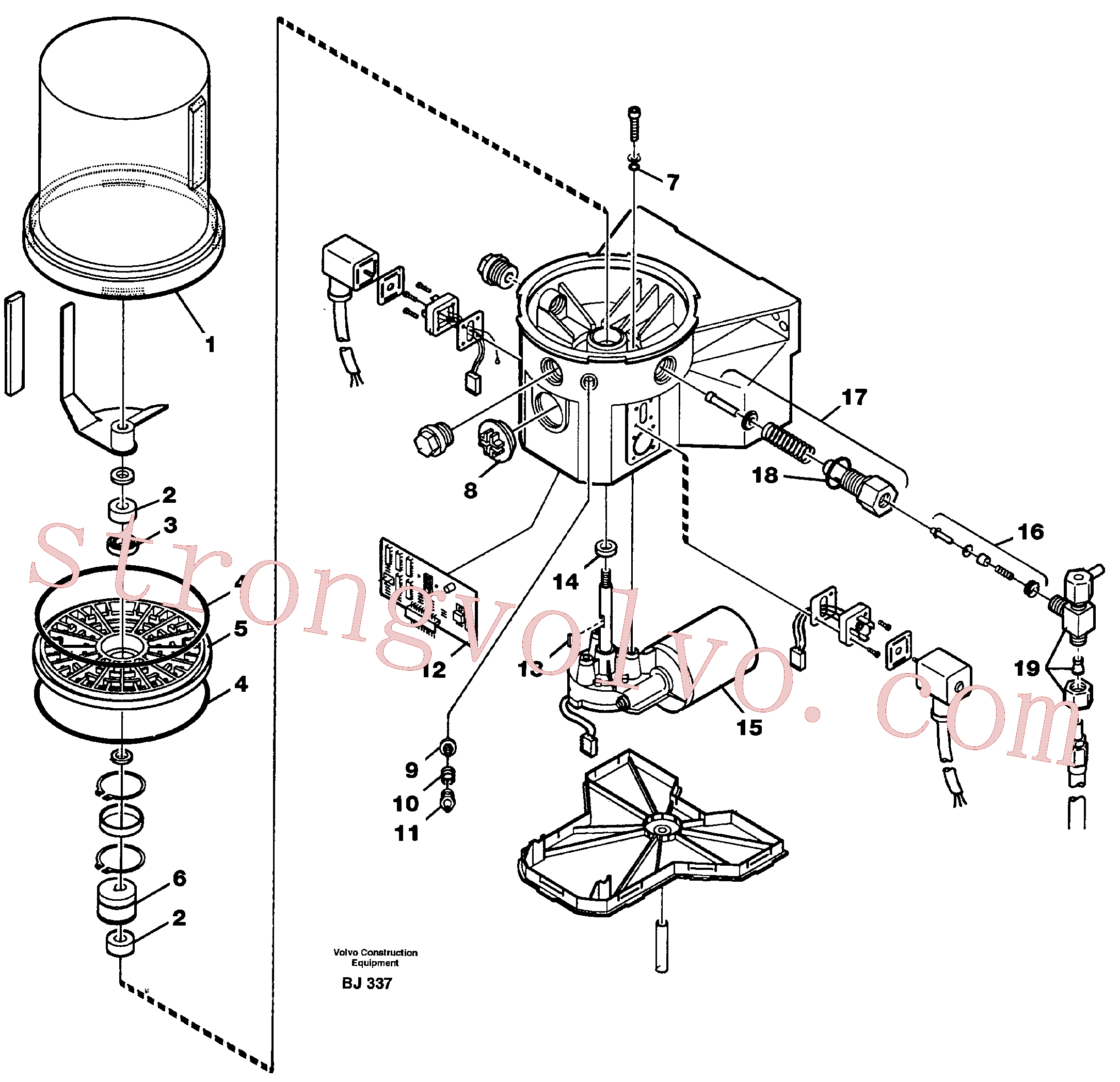 VOE11701476 Volvo Bomba(BJ337 Montagem)