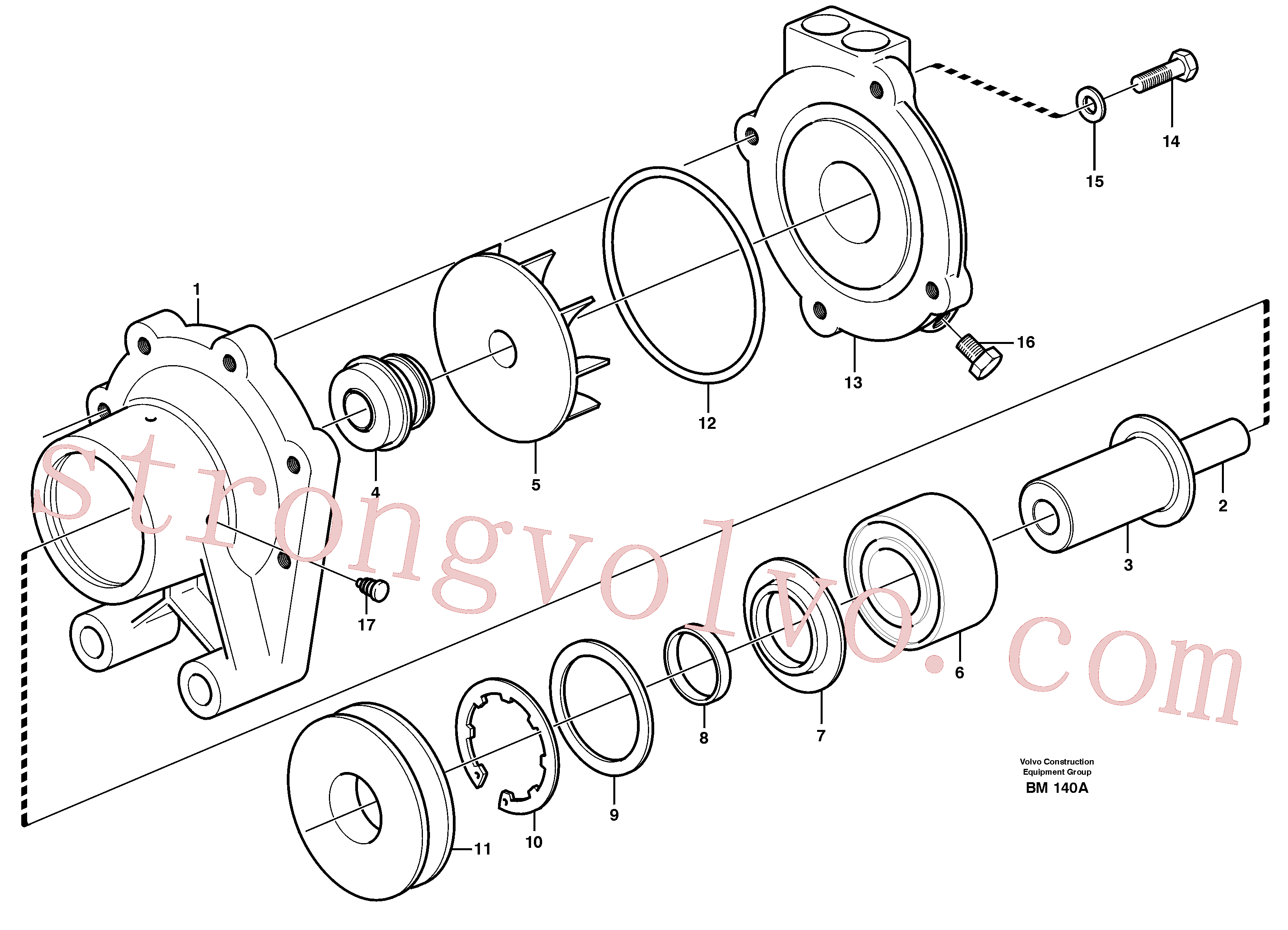 China Made VOE925262 Anel-o Volvo Acessórios para escavadeira