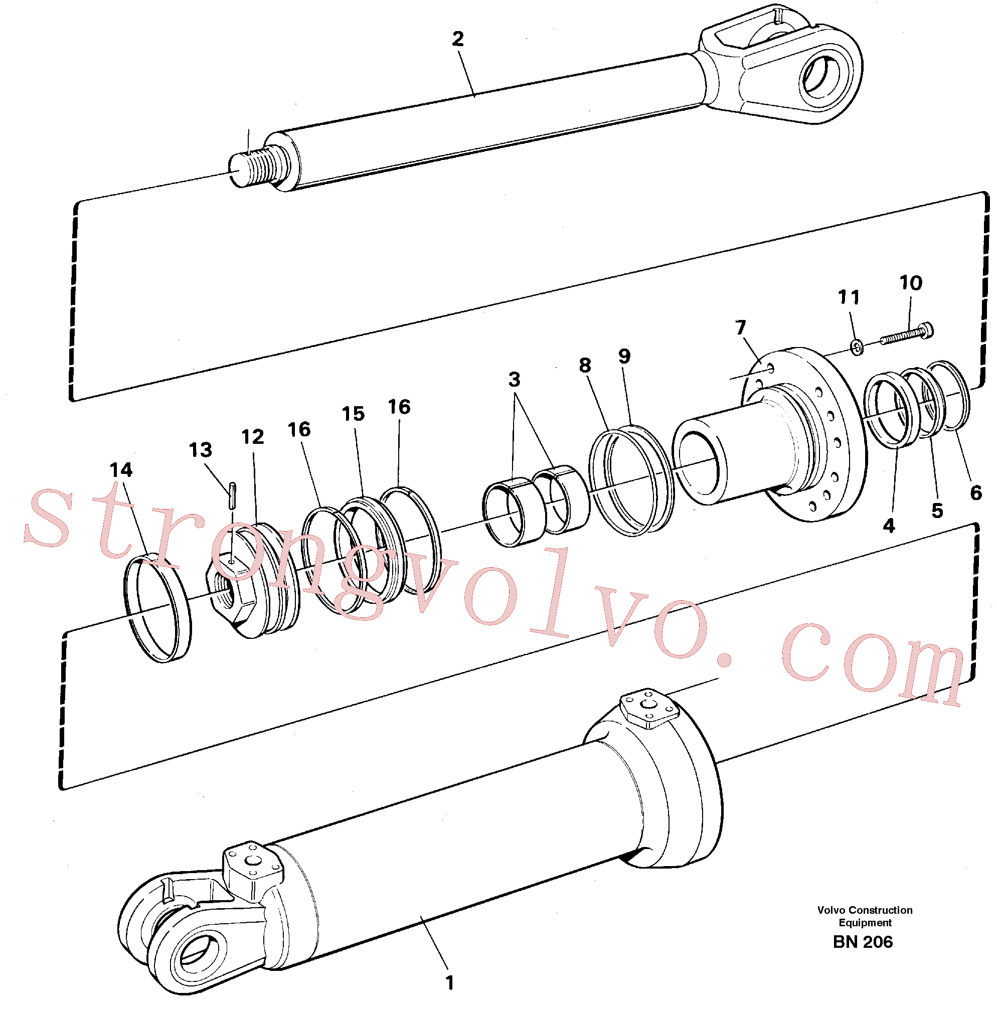 VOE4833302 Volvo(BN206 Montagem)