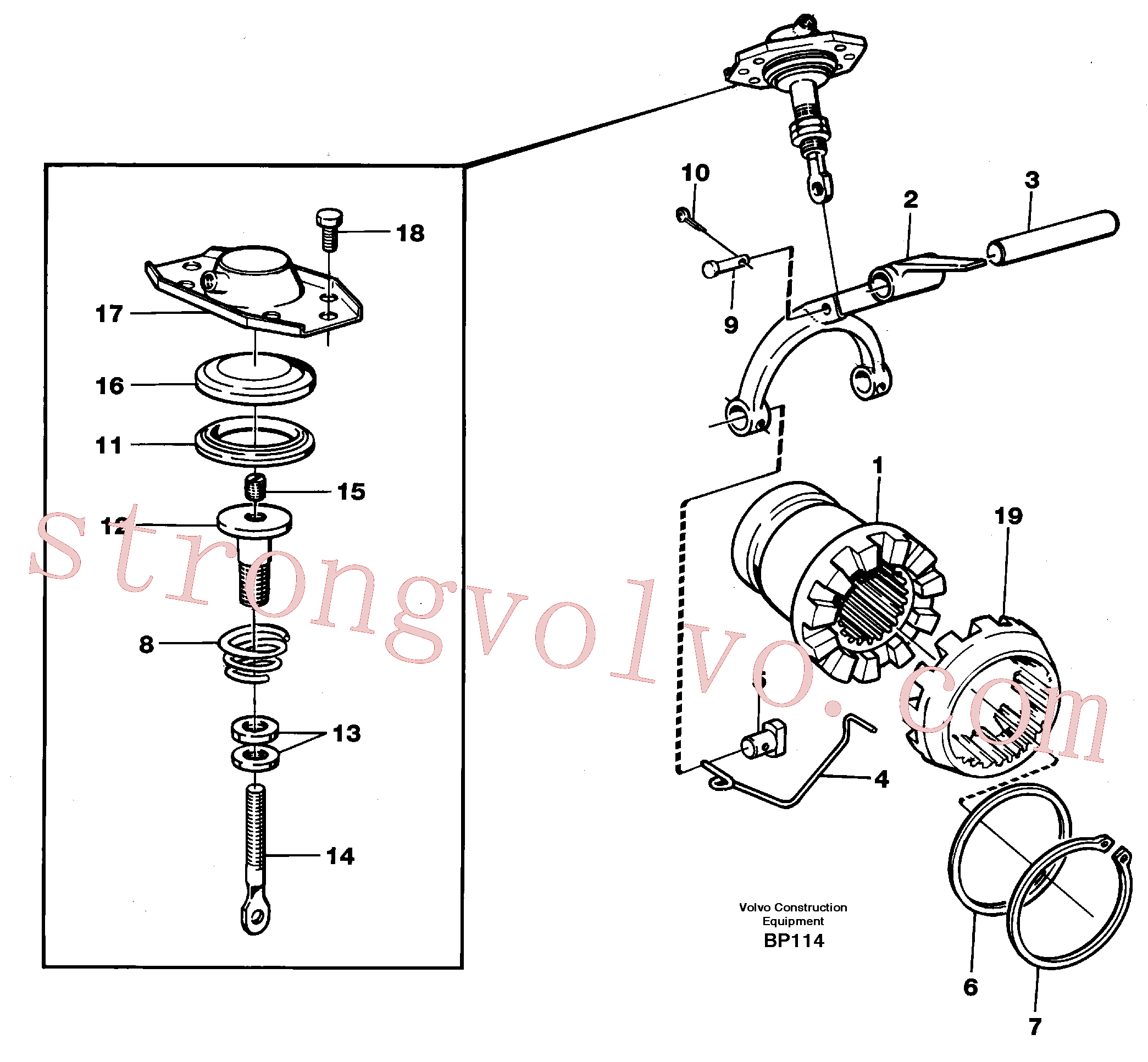 VOE7383971 Volvo(BP114 Montagem)