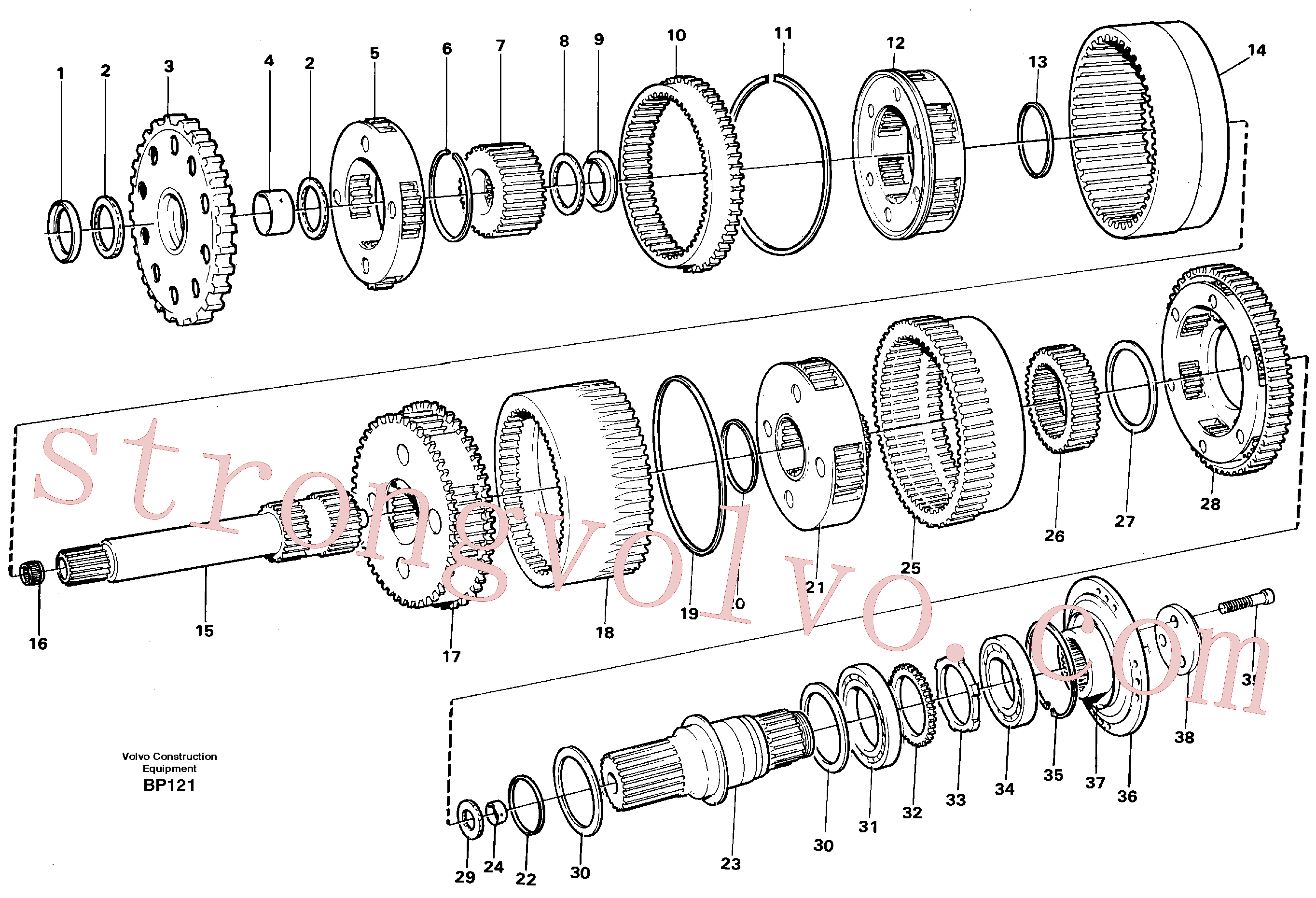 VOE1650444 Volvo(BP121 Montagem)