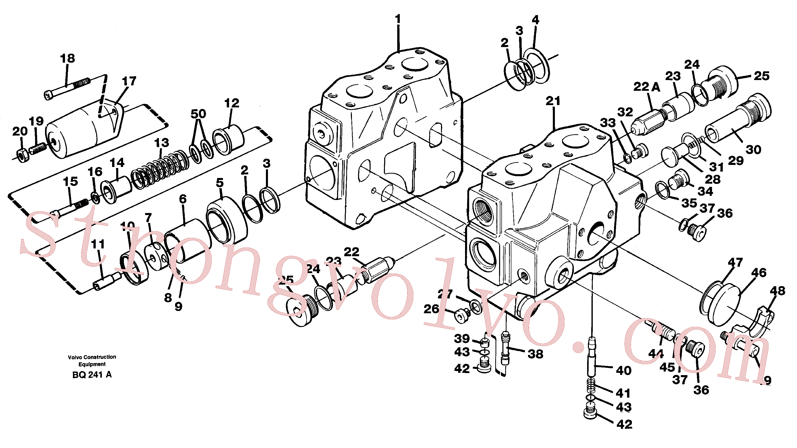 VOE11702896 Porca Inscreva-se para Volvo Acessórios para escavadeira