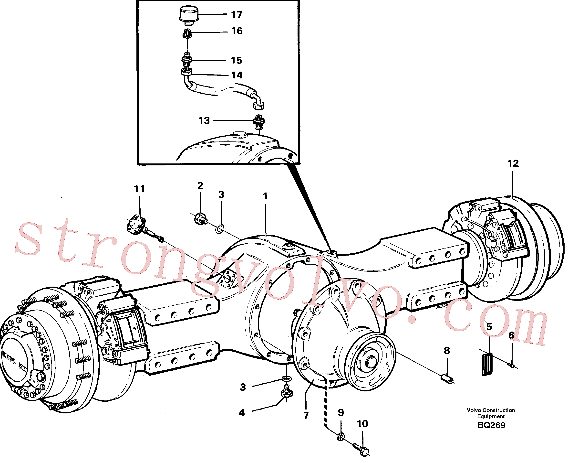 VOE13934511 Volvo(BQ269 Montagem)