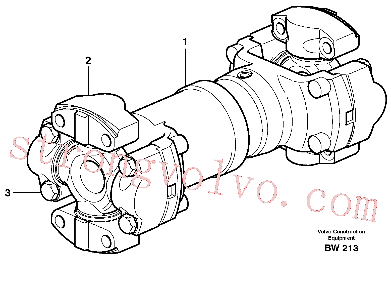 Volvo Montagem VOE11707091 Válvula do suspiro Acessórios