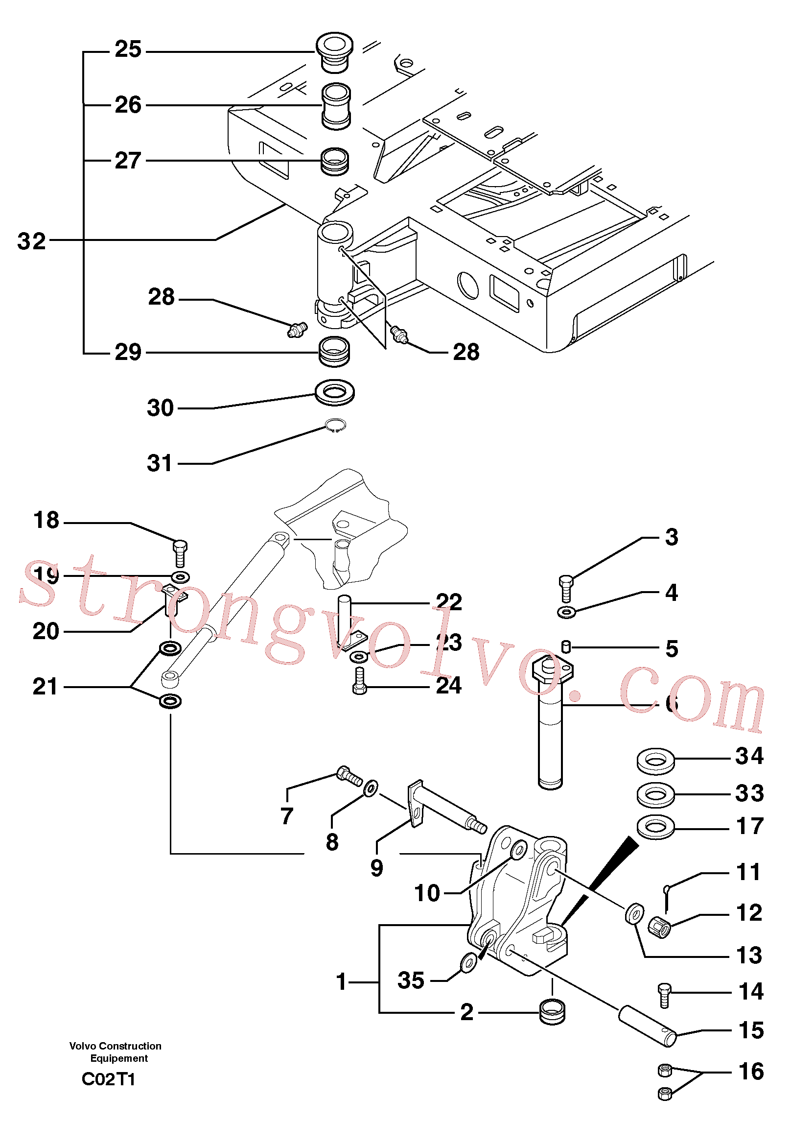 PJ5530116 Volvo(C02T1 Montagem)