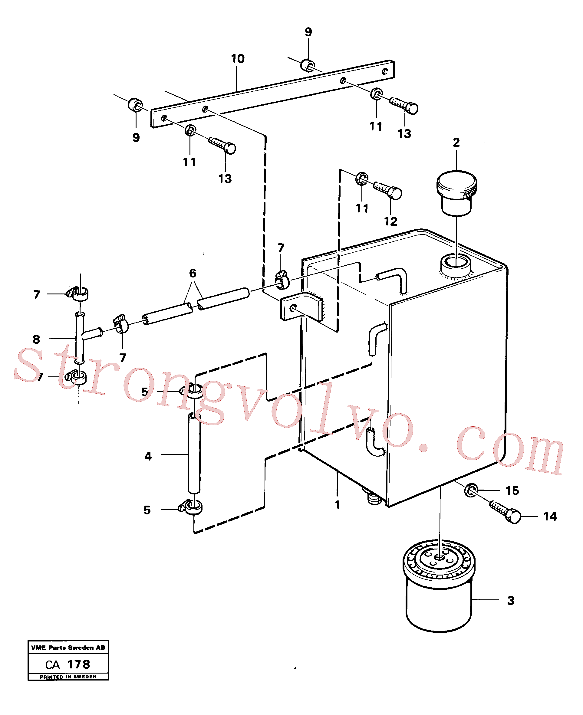 VOE13945411 Volvo Tanques com acessórios(CA178 Montagem)