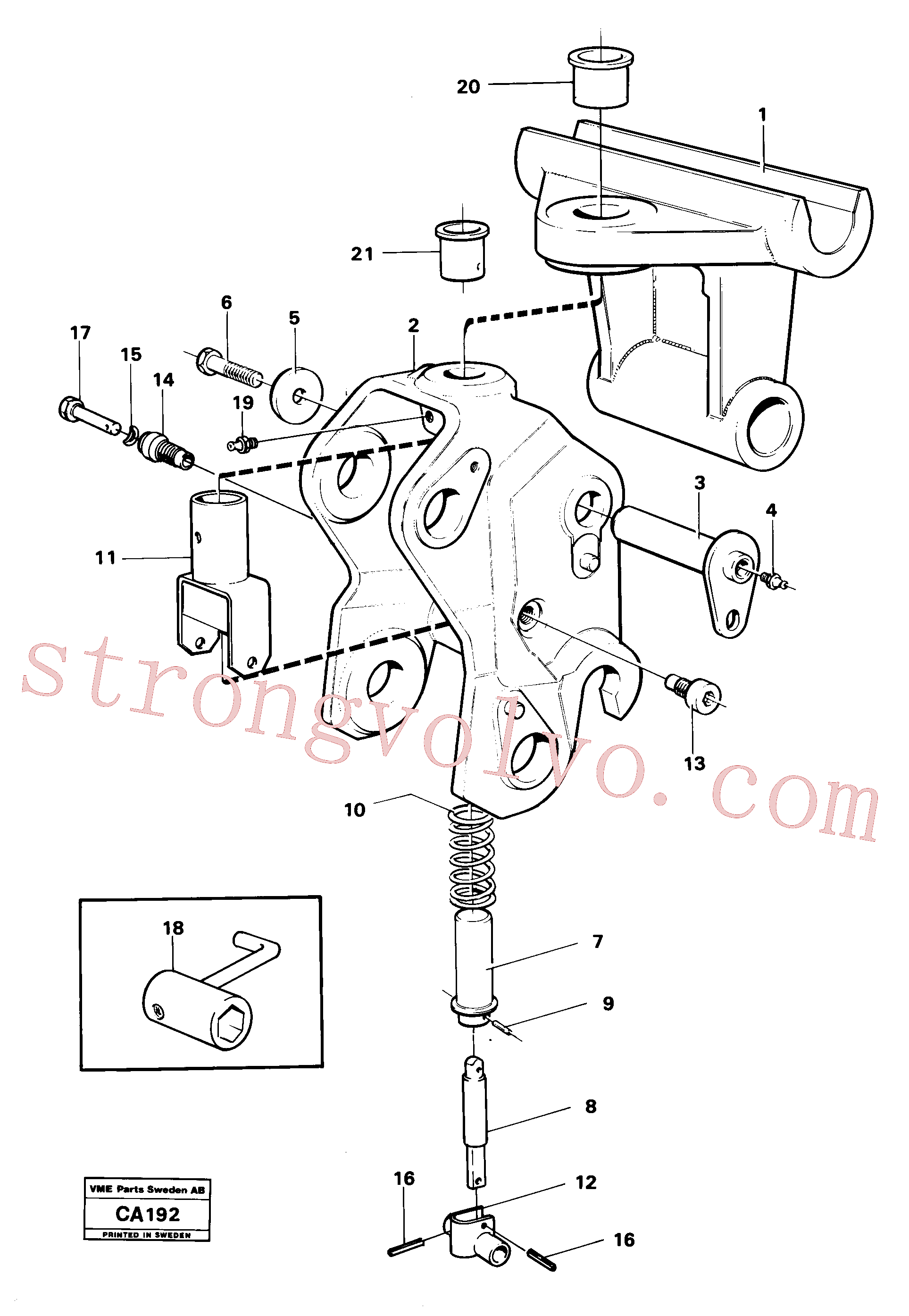 SA9325-05020 Volvo(CA192 Montagem)