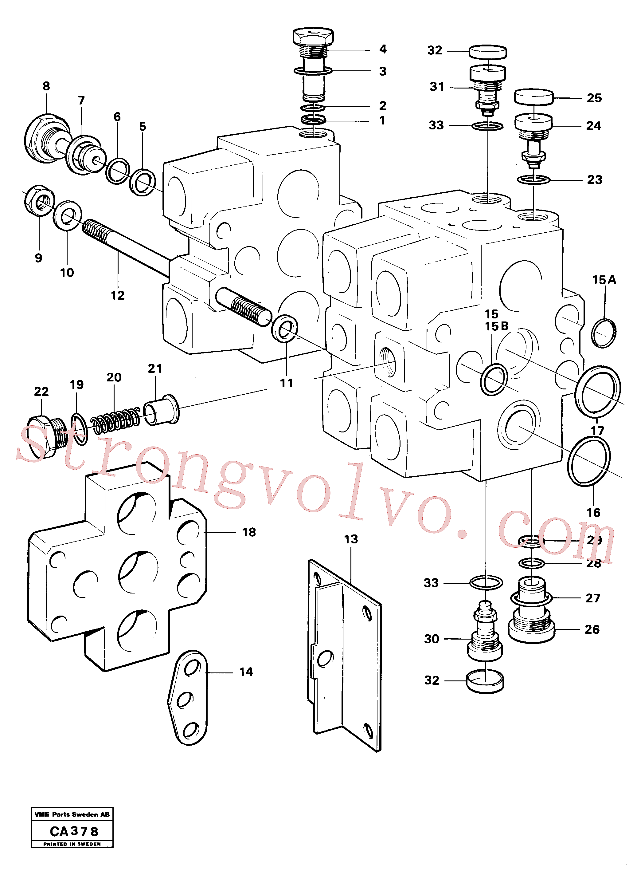 VOE6213009 Volvo(CA378 Montagem)