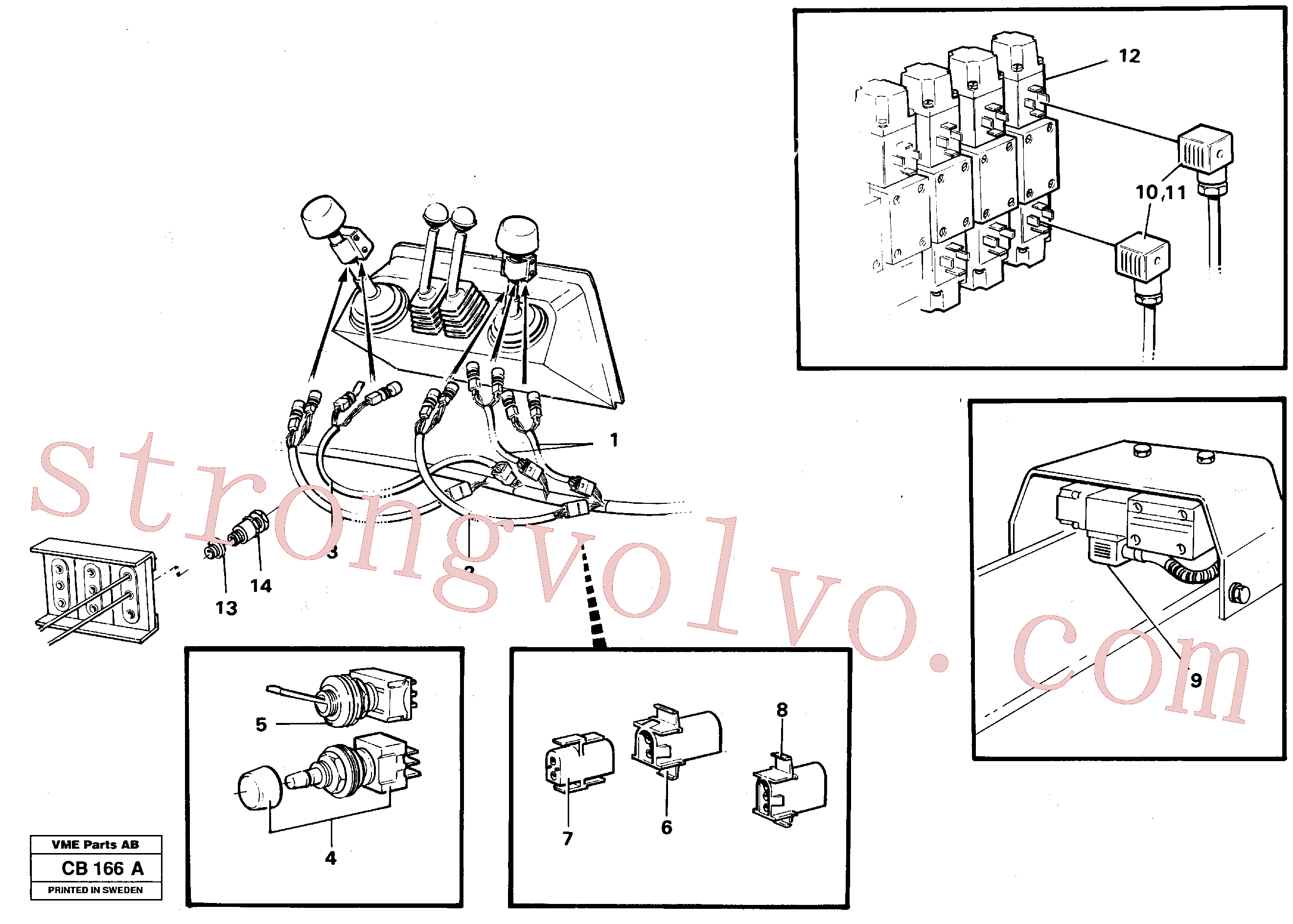 Volvo Montagem VOE948297 Conector Acessórios