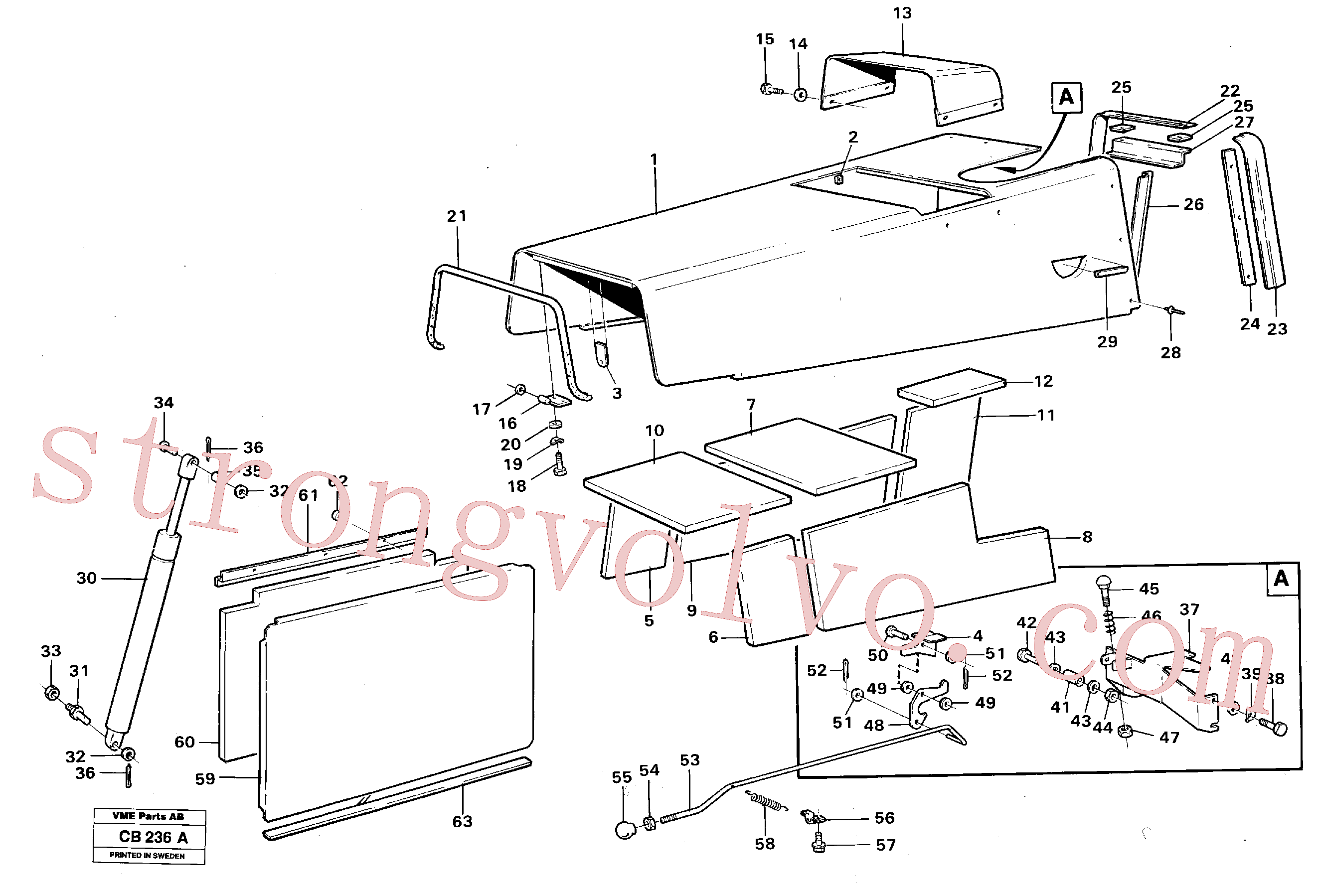 SA9321-20810 Volvo(CB236A Montagem)